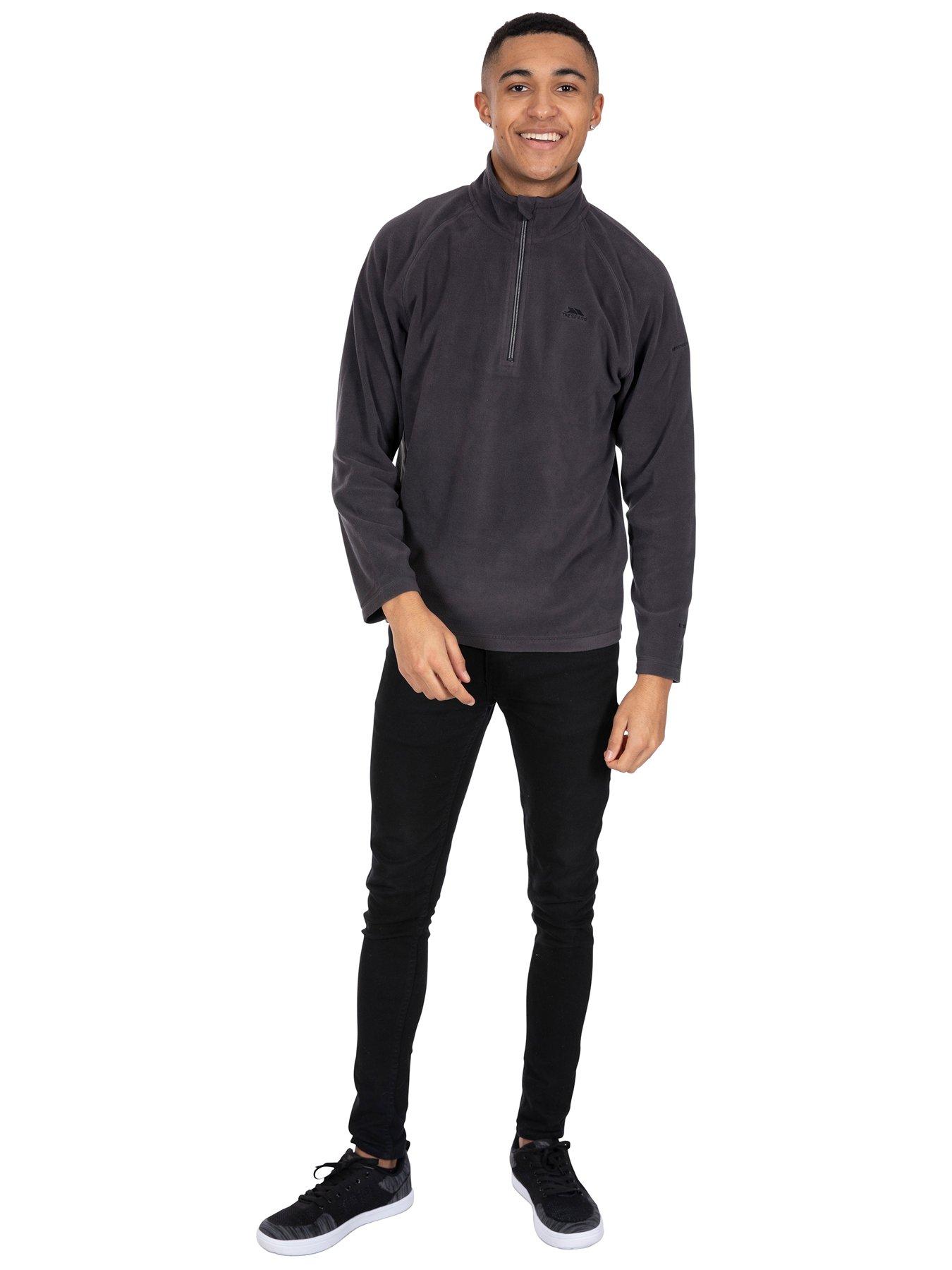 undefined Mens Blackford Microfleece AT100 - Dark Grey