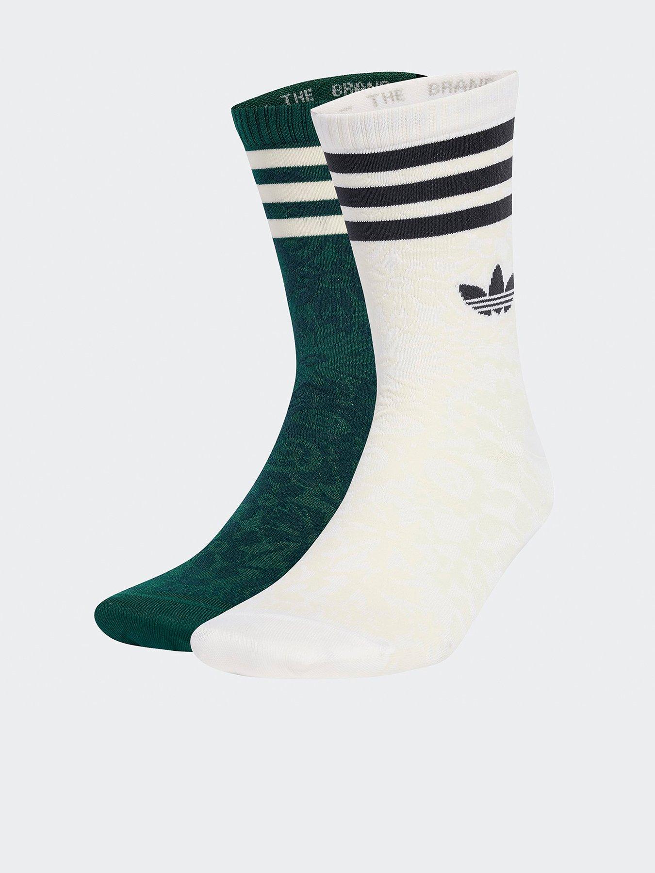 Adidas Originals Women'S Liberty London Crew Socks 2 Pack