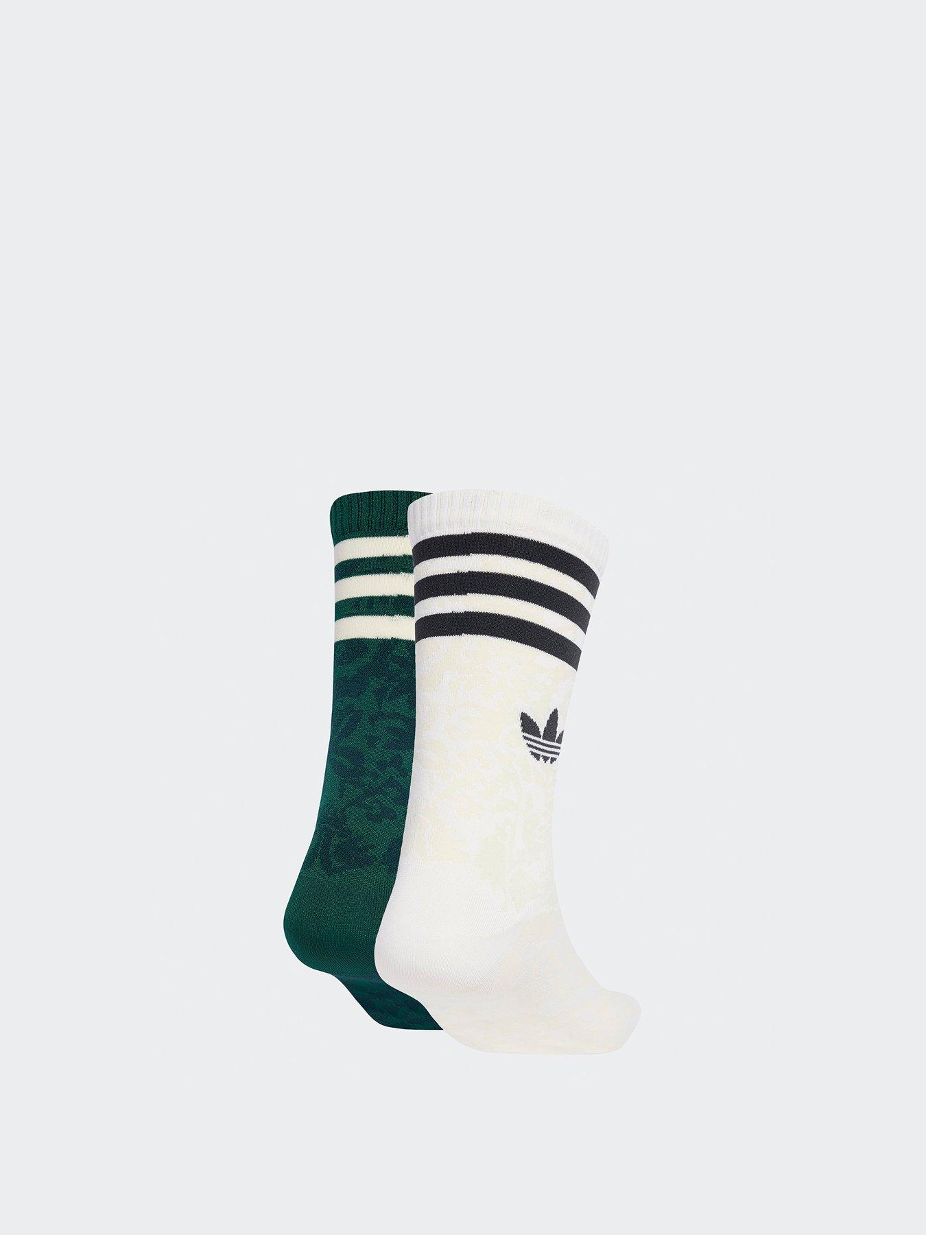 Image 2 of 4 of adidas Originals Women's Liberty London Crew Socks 2 Pack - Multi