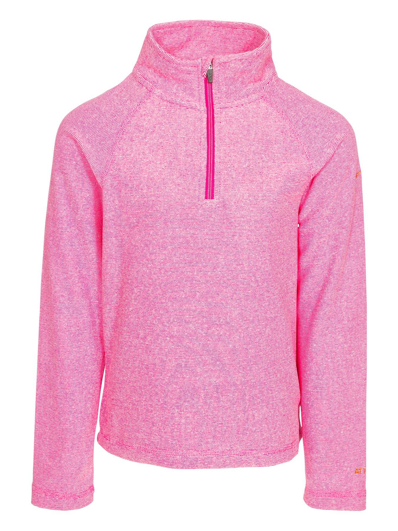 Image 1 of 2 of Trespass Girls Meadows Fleece At100 - Pink