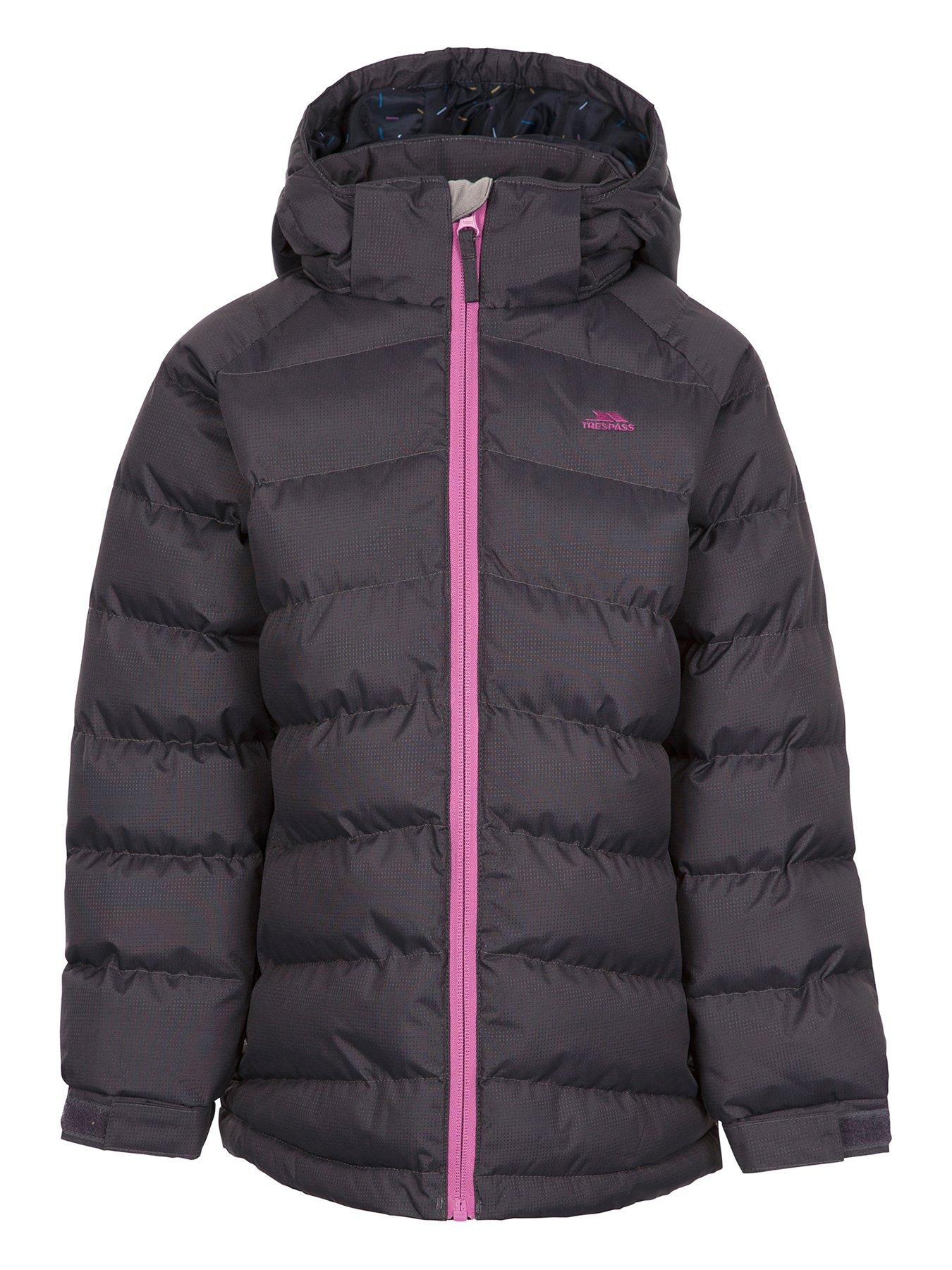 Image 1 of 2 of Trespass Girls Amira Casual Jacket - Dark Grey