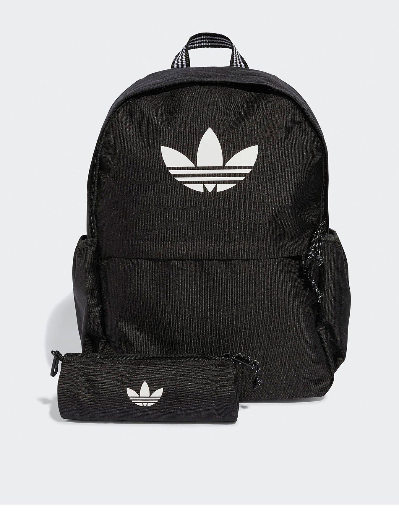 undefined Kids Backpack Pencil Case - Black/White