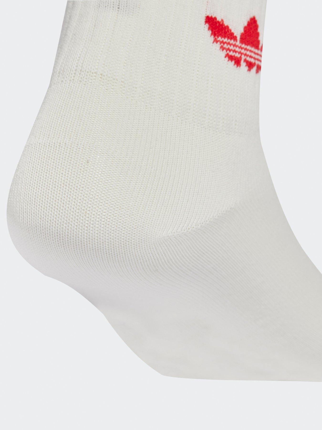 Image 4 of 4 of adidas Originals Kids Ankle Socks 6 Pack - Multi