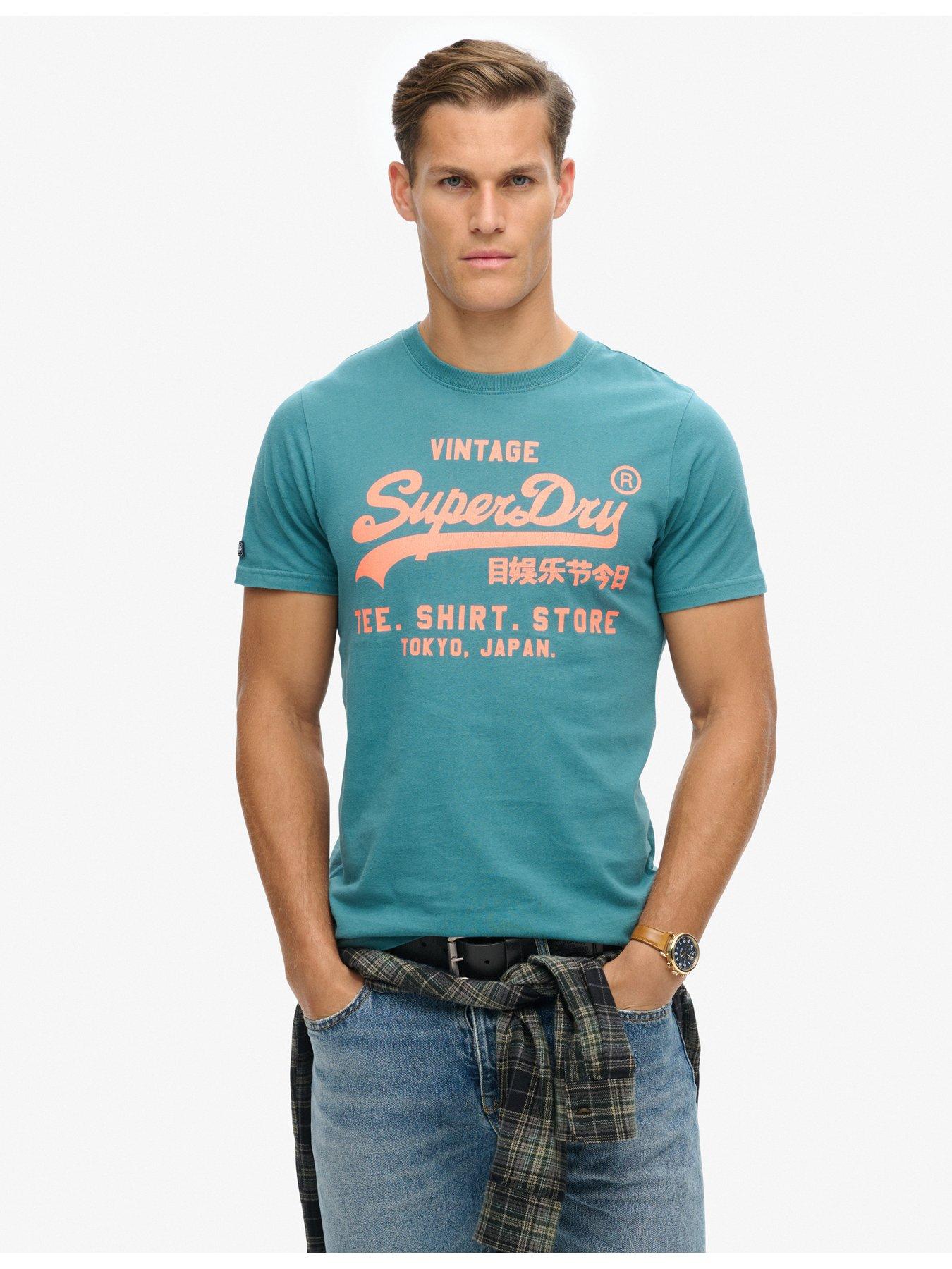 undefined Neon VL Graphic T-Shirt - Blue