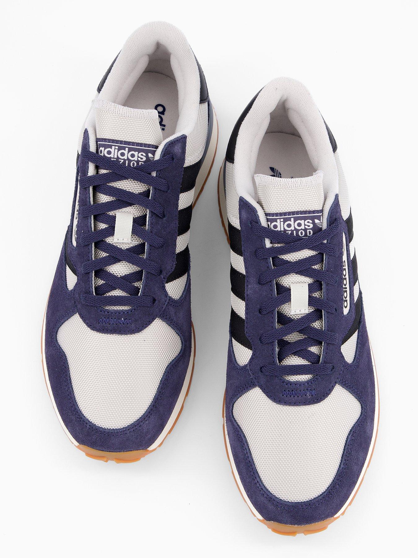 Image 4 of 7 of adidas Originals Men's Treziod 2 Trainers - Black/Blue