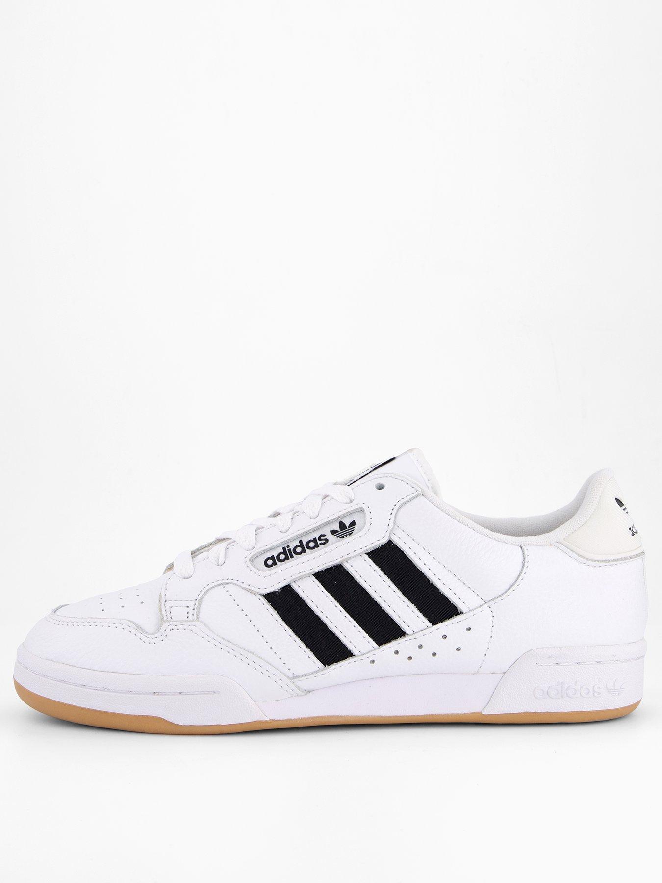 undefined Men's Continental 80 Stripes Trainers - White