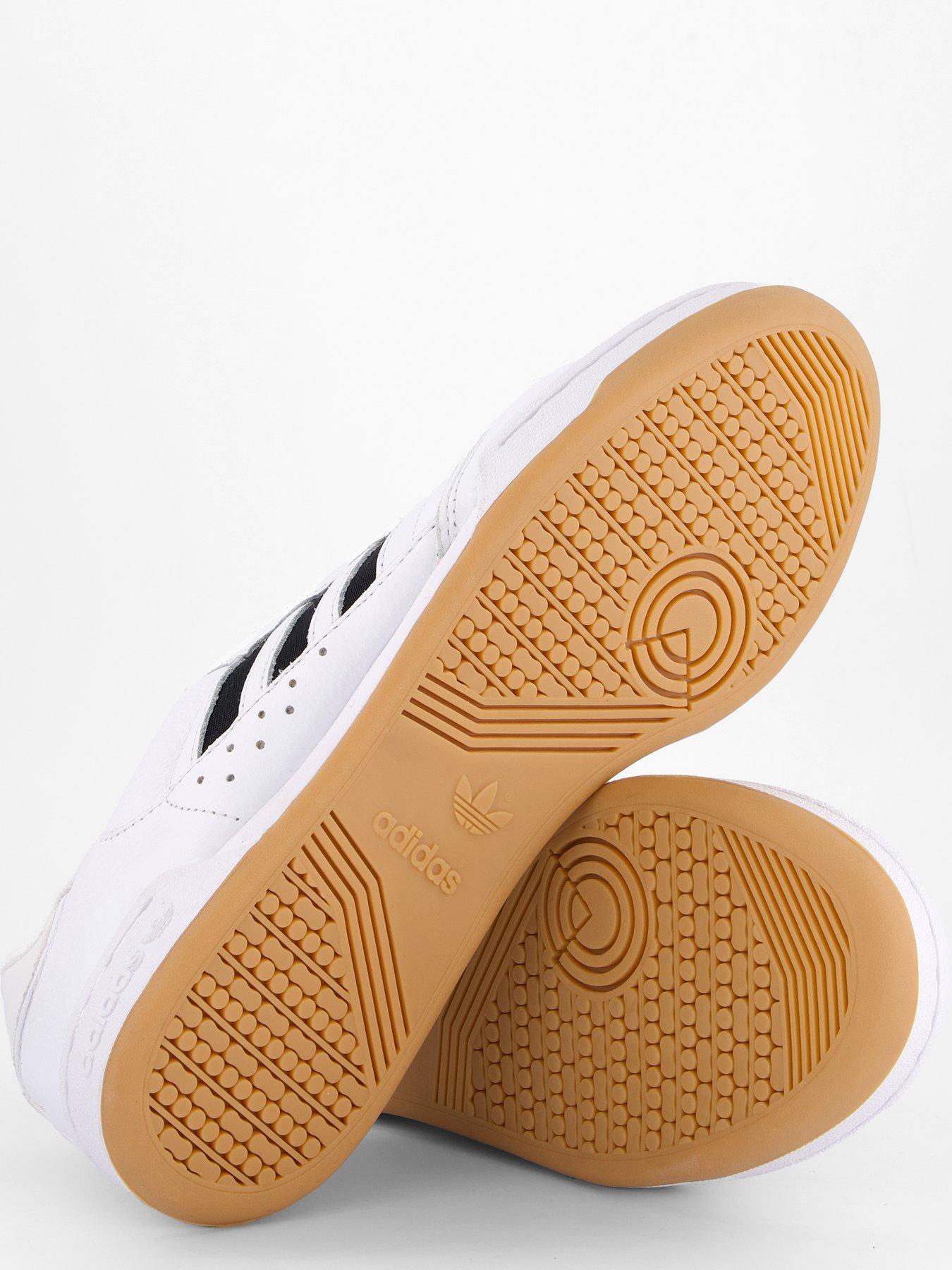 Image 5 of 7 of adidas Originals Men's Continental 80 Stripes Trainers - White