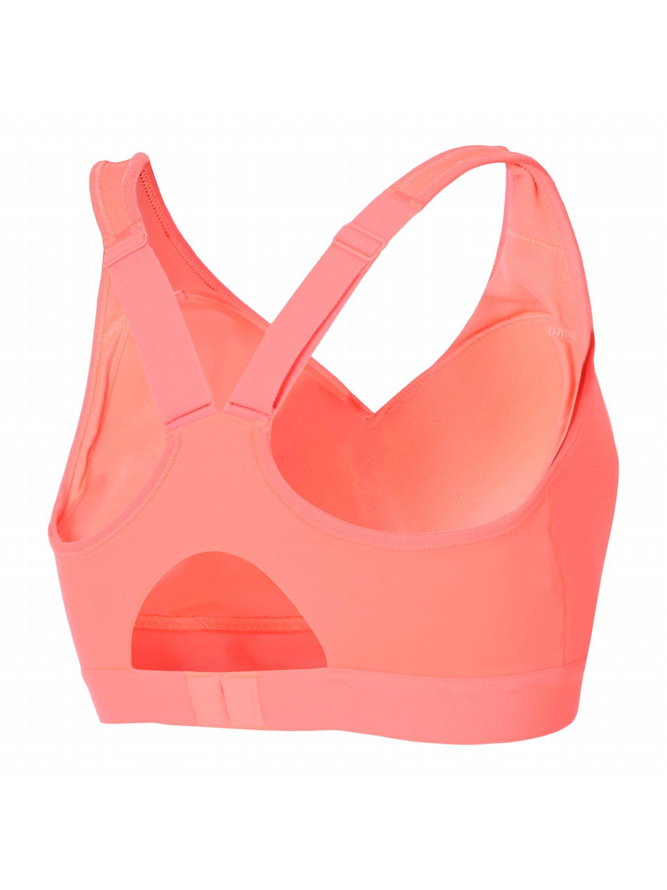 Image 5 of 6 of New Balance Womens Running Essential High Support Sports Bra - Red