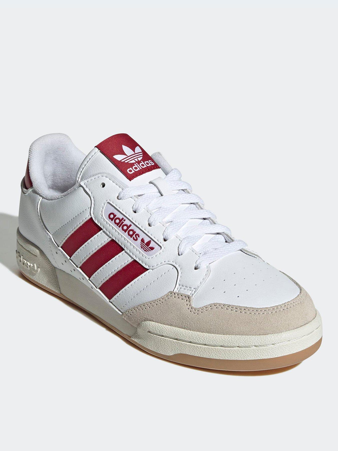 adidas gazelle silver green womens Continental 80 Stripes Shoes Cloud White Size 6.5 by adidas