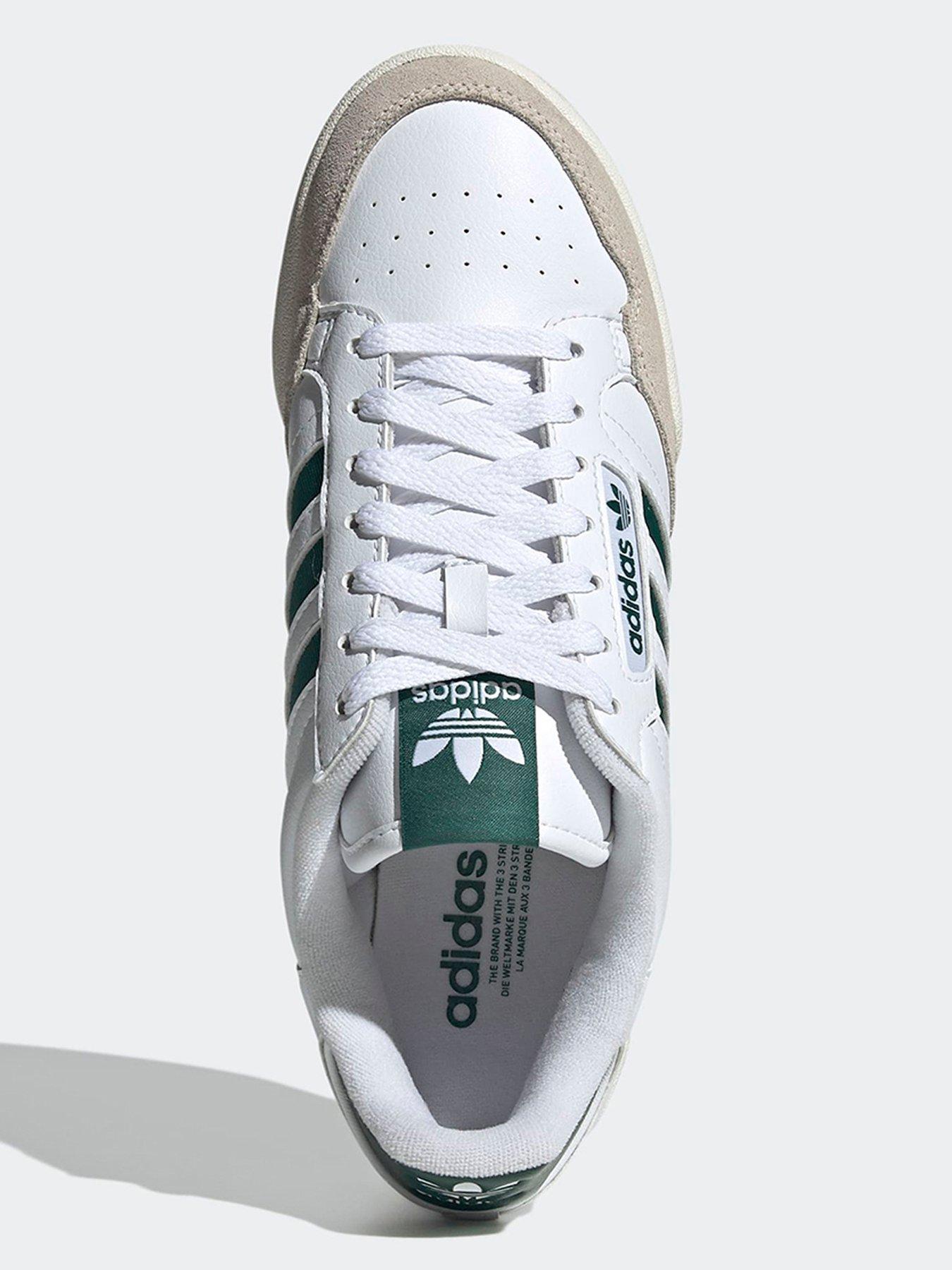 Shoes Adidas Continental Wide Feet Adidas Originals Men's Continental 80  Stripes Trainers White Very