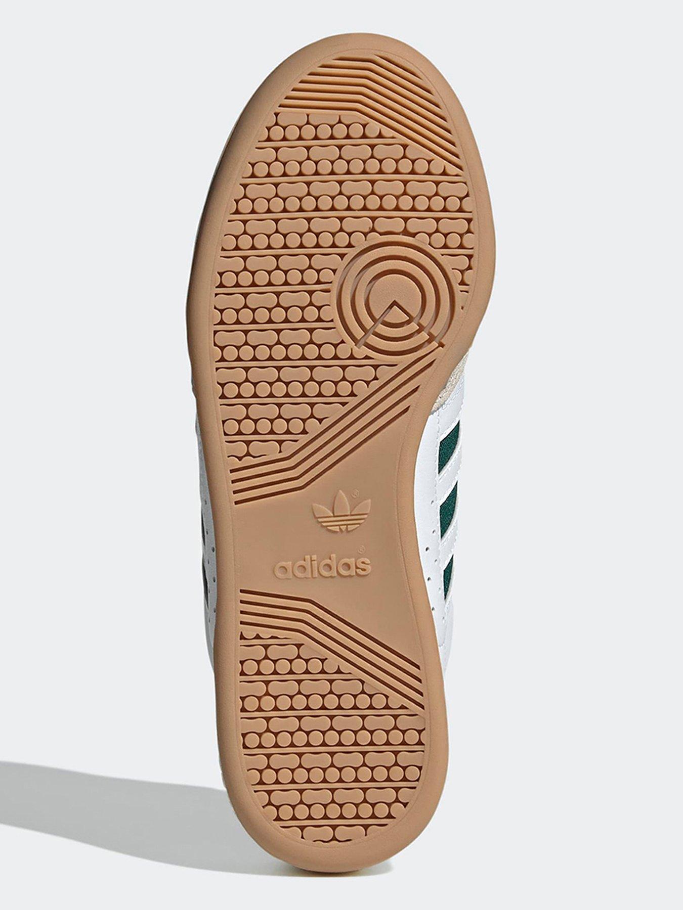 Image 6 of 7 of adidas Originals Men's Continental 80 Stripes Trainers - White