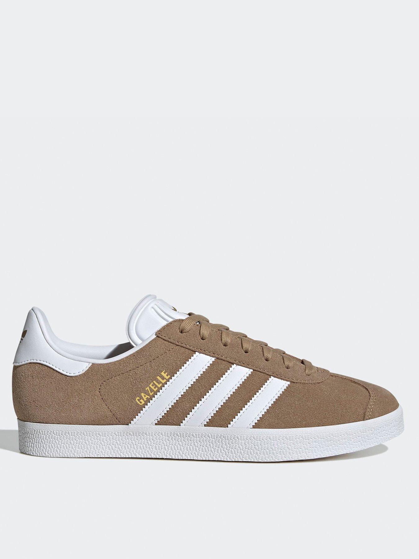 undefined Unisex Gazelle Trainers - Beige