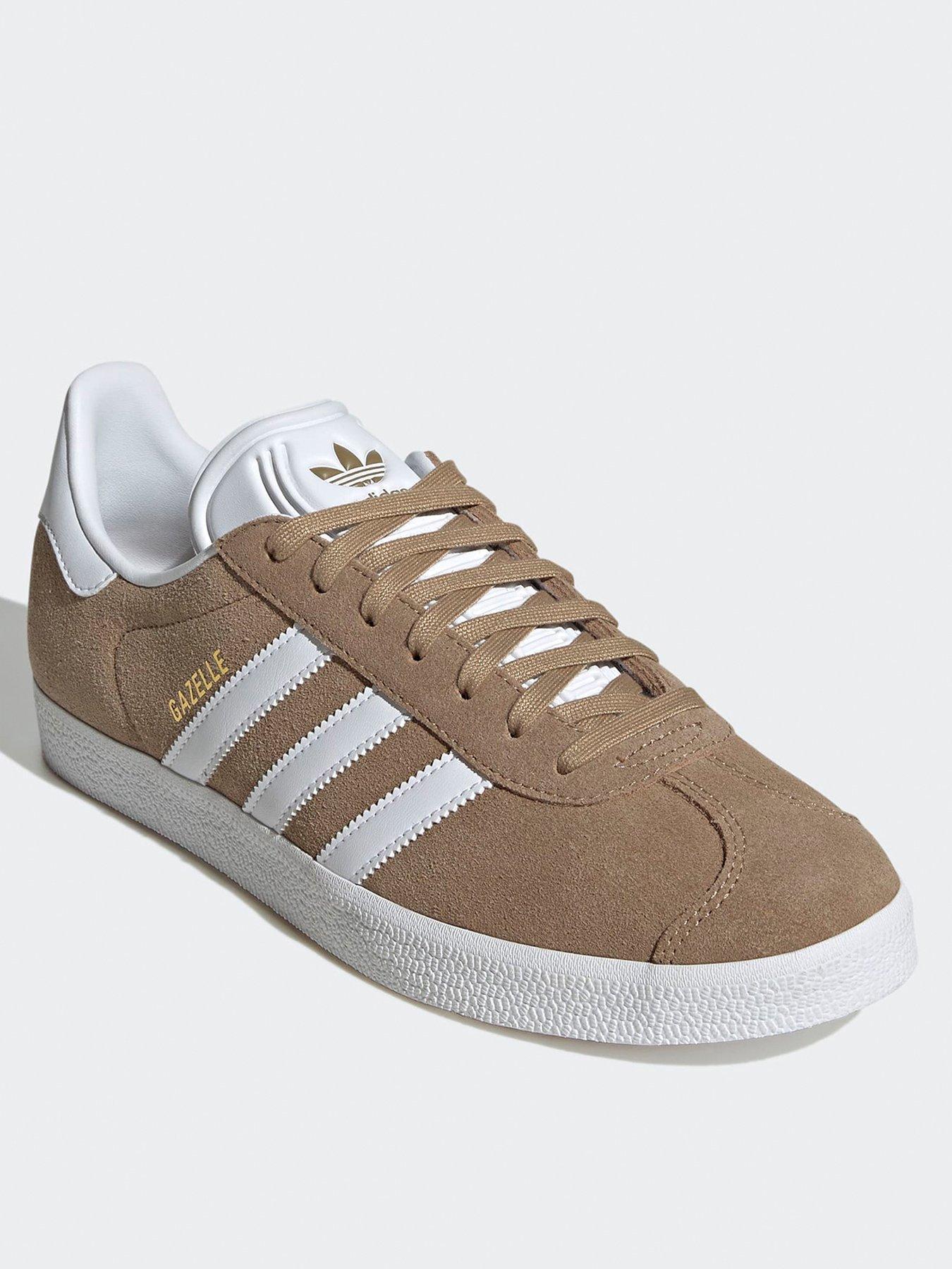 Image 2 of 6 of adidas Originals Unisex Gazelle Trainers - Beige