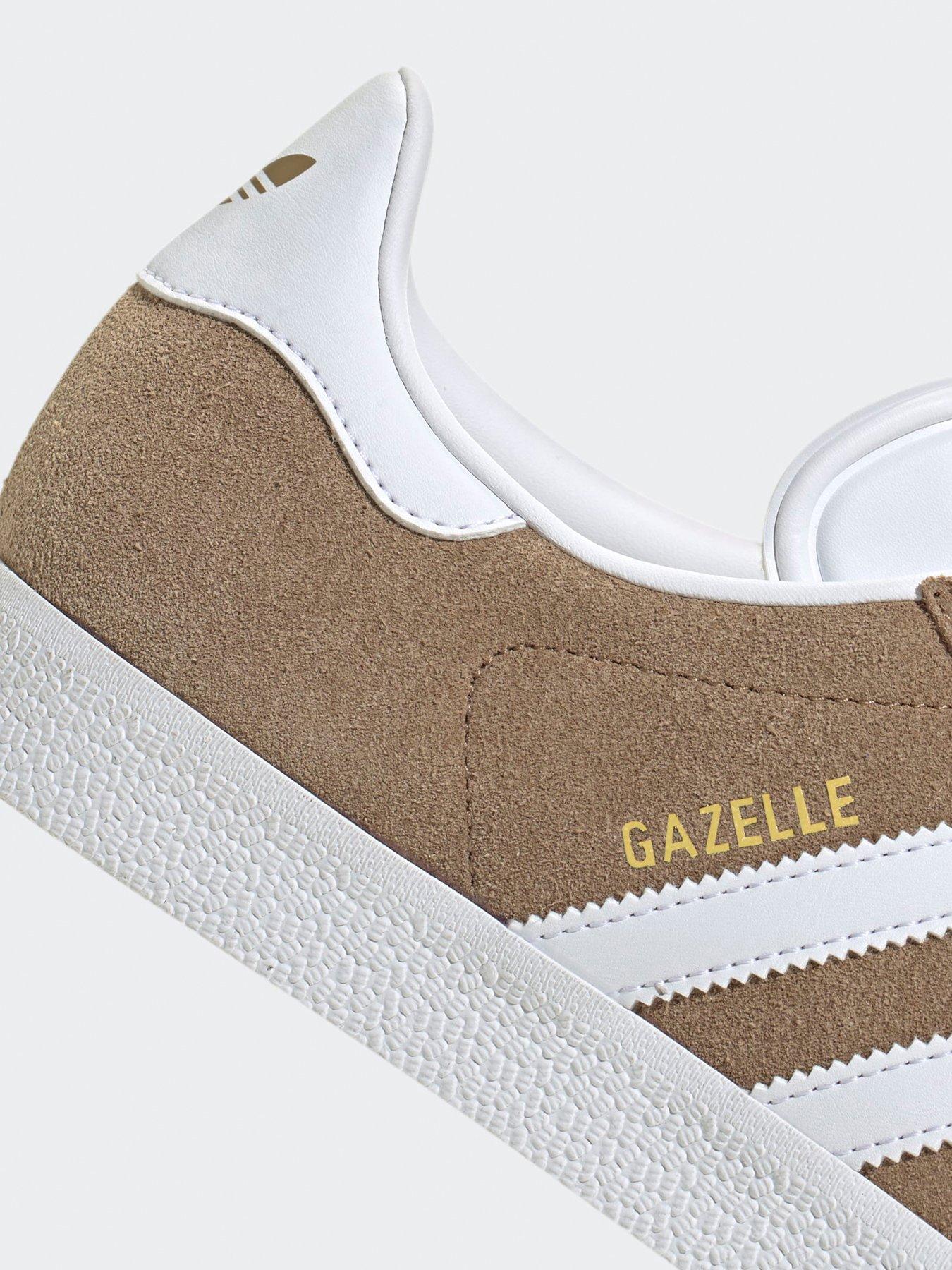 Image 6 of 6 of adidas Originals Unisex Gazelle Trainers - Beige