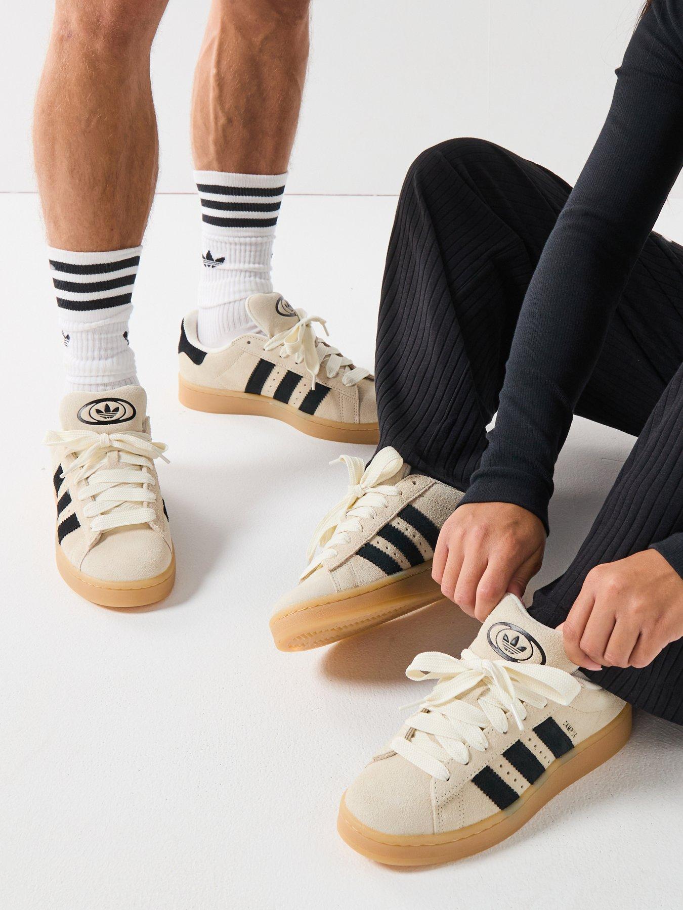 adidas gazelle silver green womens adidas Originals Campus 00s Trainers in Cream/Navy main image 0
