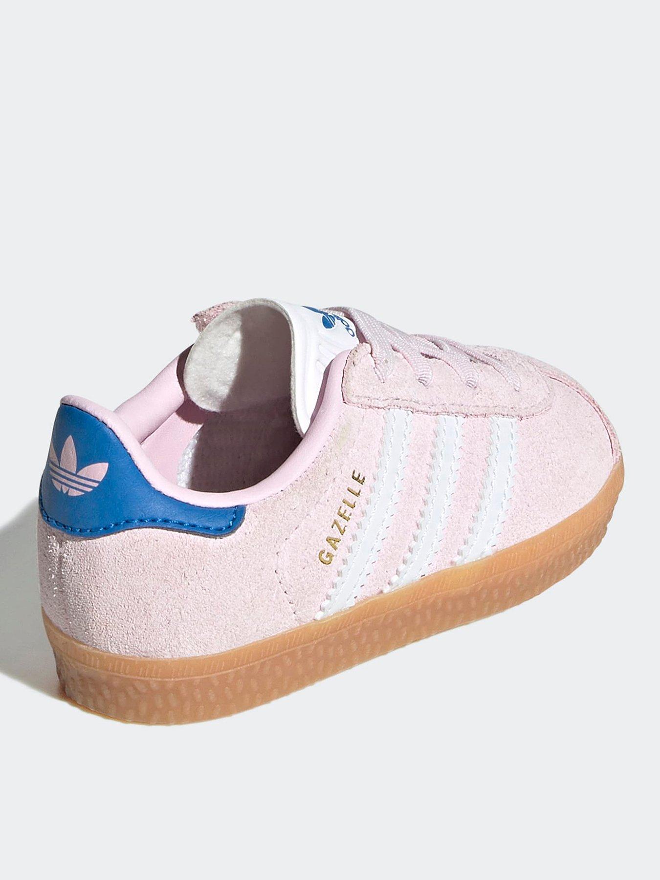 adidas Originals Infant Gazelle Trainers - Pink | Very
