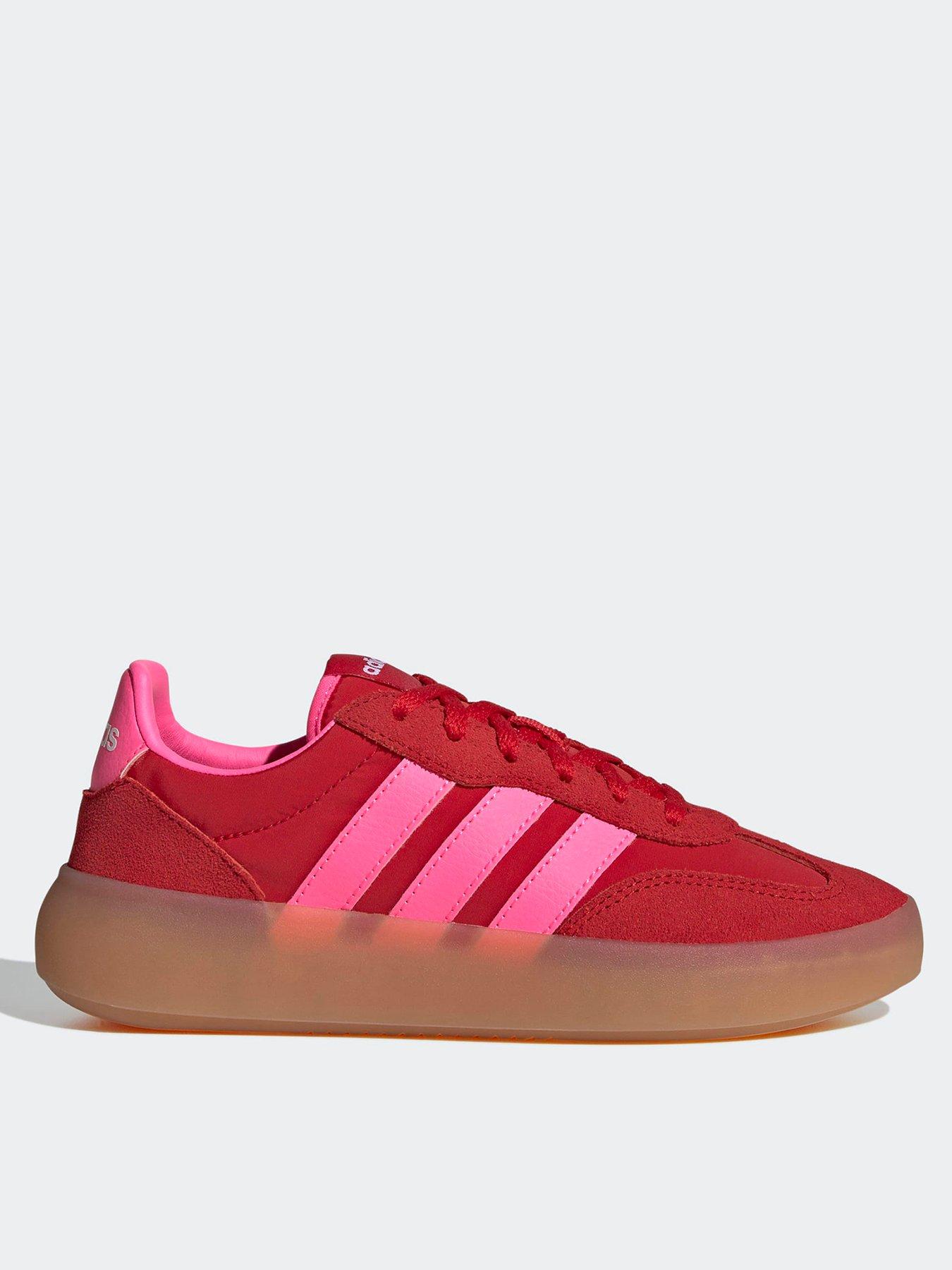 undefined Junior Barreda Decode Trainers - Red/Pink
