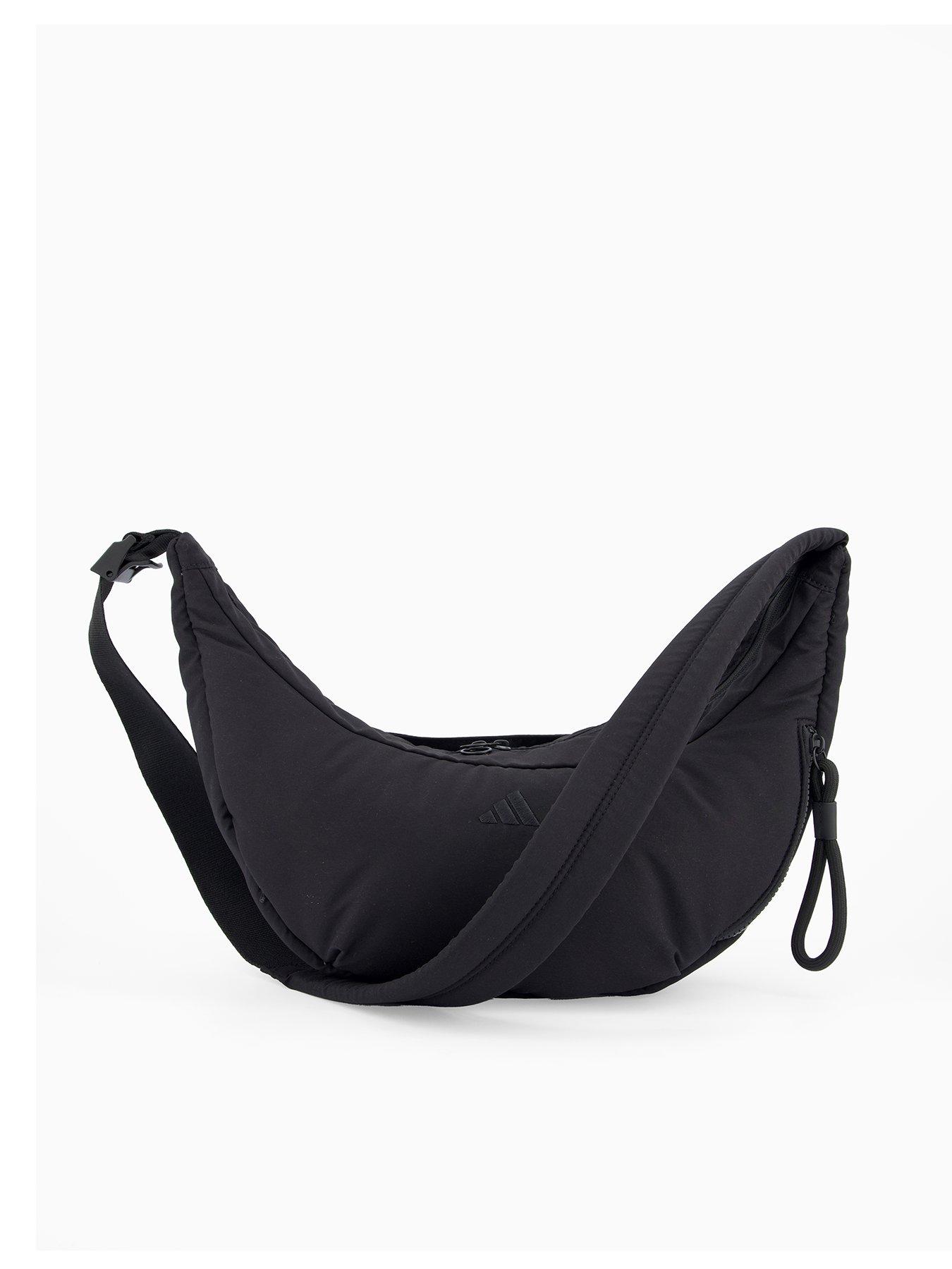 adidas Sportswear Unisex Puff Shoulder Bag - Black