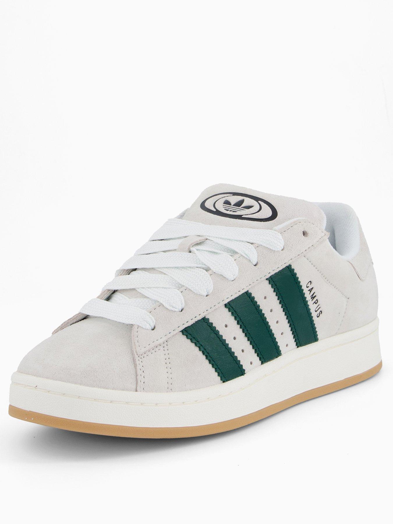 Image 3 of 7 of adidas Originals Unisex Campus 00s Trainers - Off White /Green