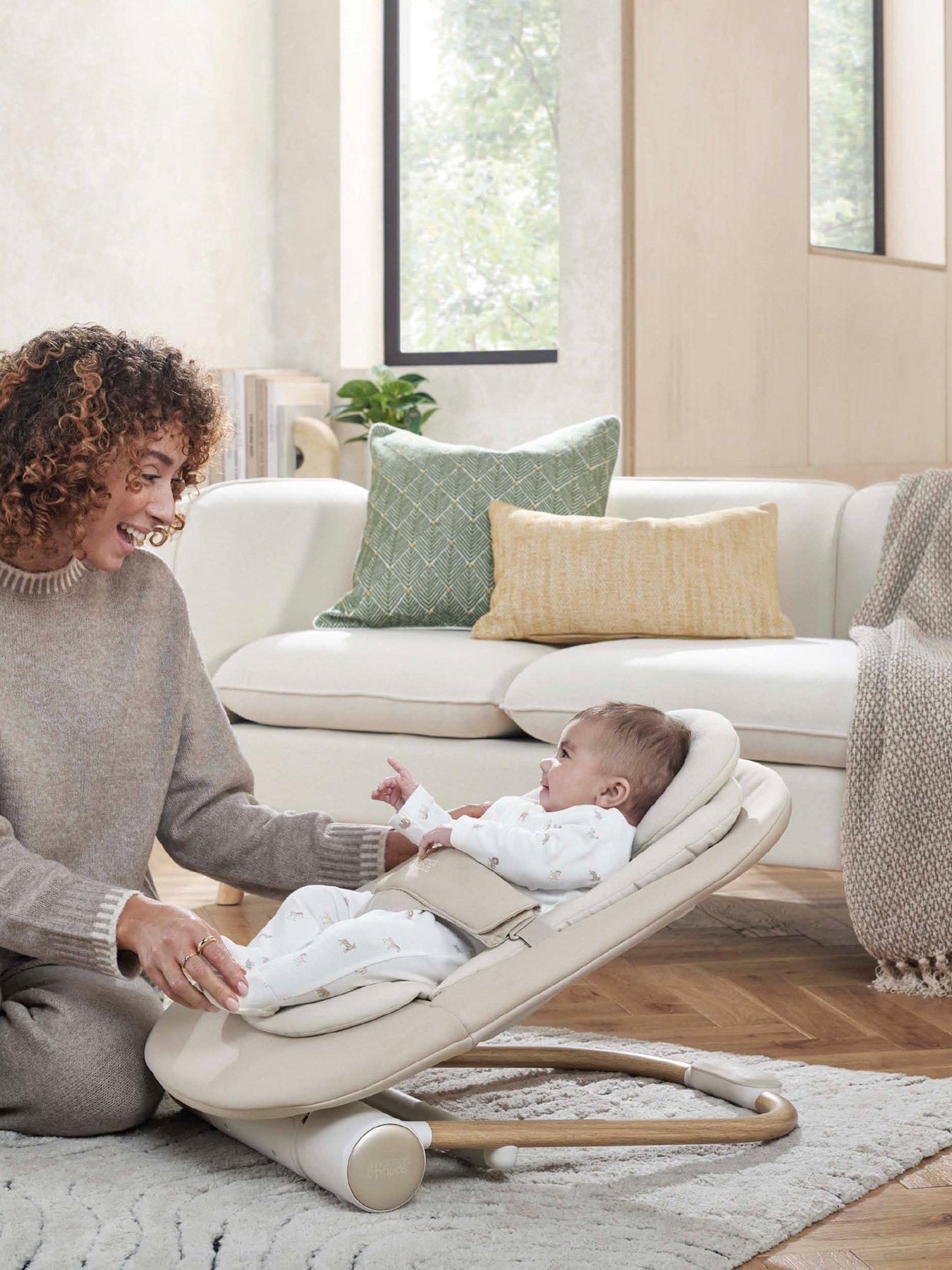 Image 1 of 7 of Mamas & Papas Eno Bouncer - Cashmere