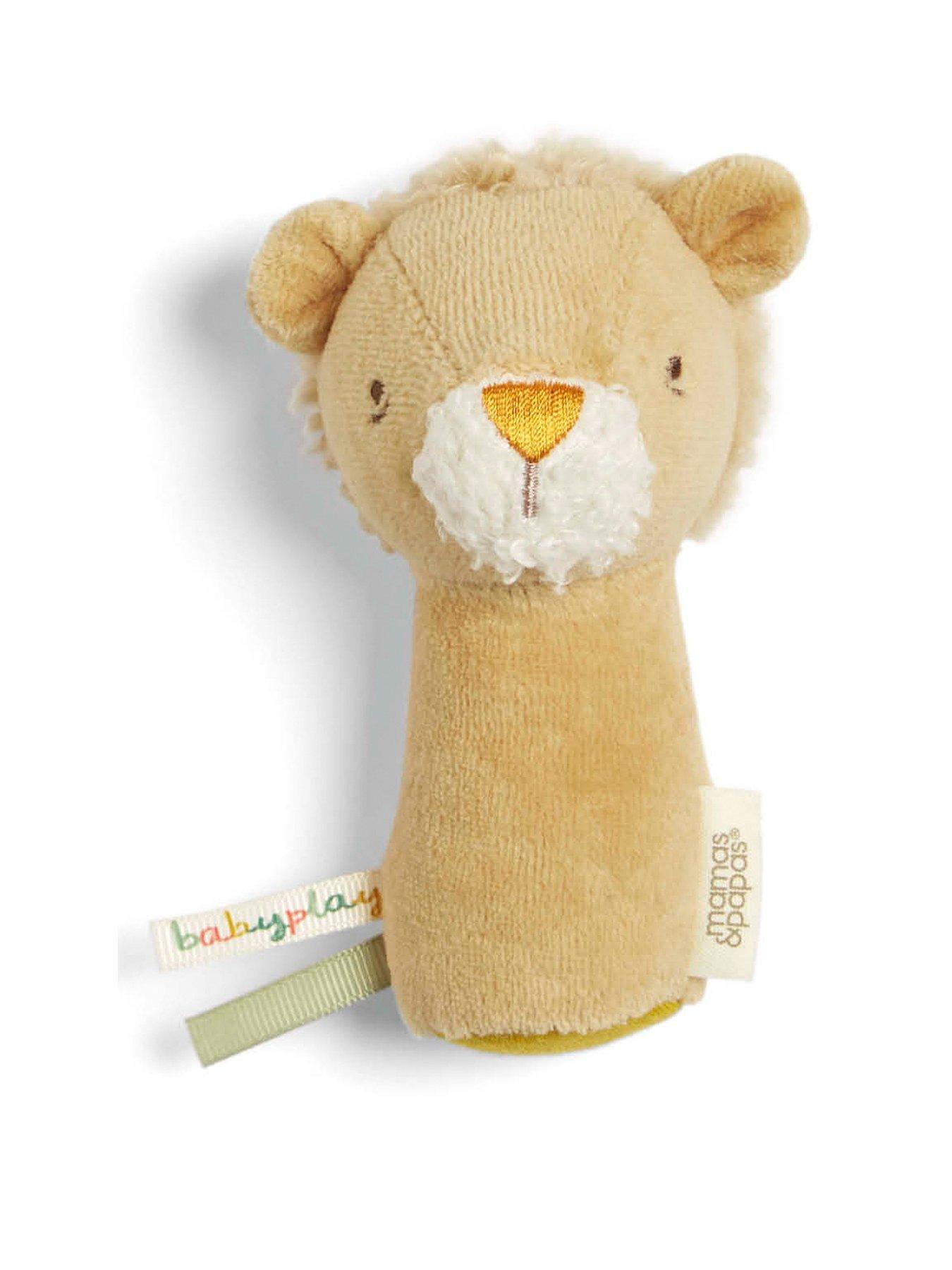 Image 2 of 2 of Mamas & Papas Mini Rattle - Lenny Lion