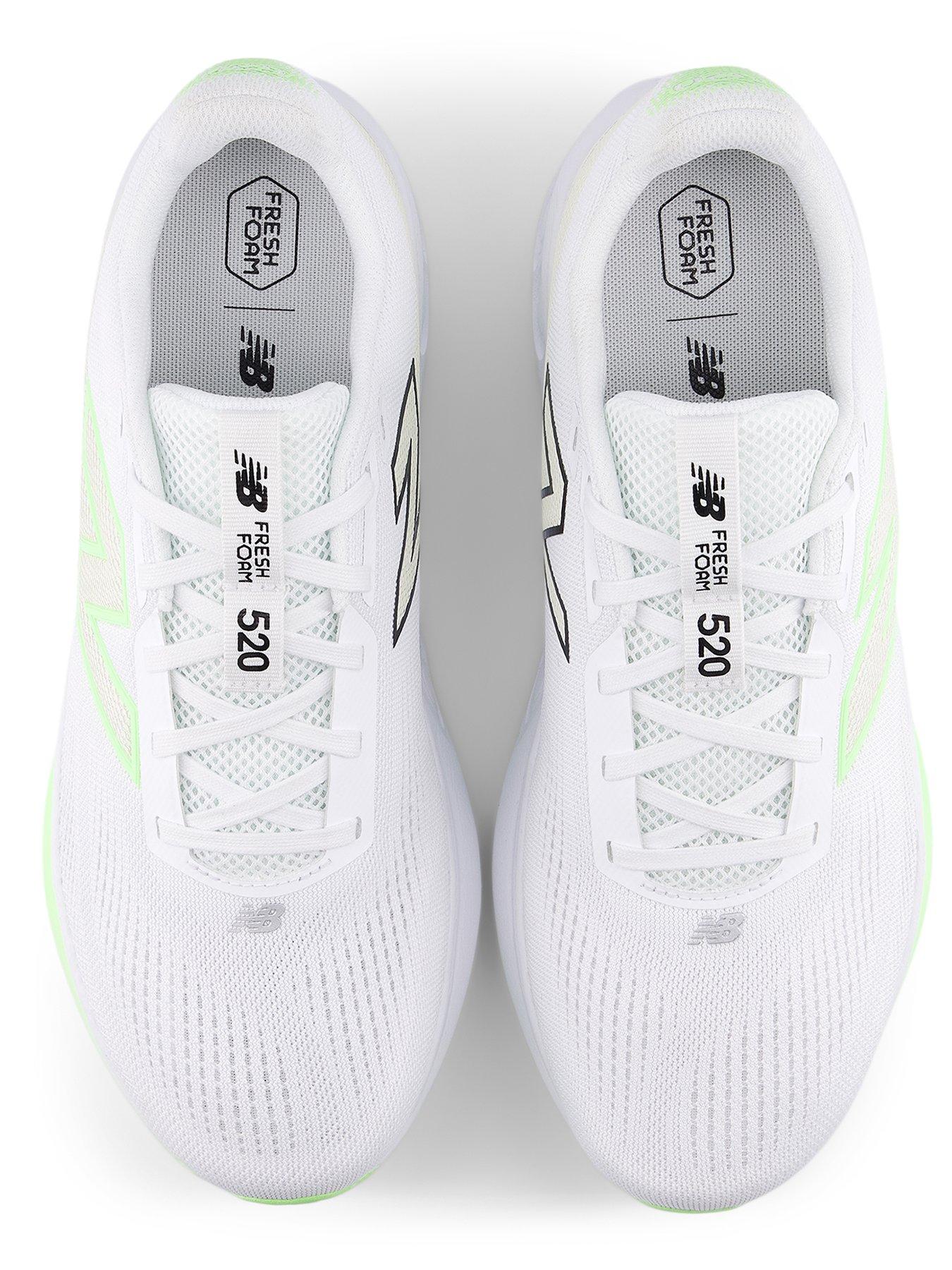 Image 4 of 7 of New Balance Mens Running Fresh Foam 520 V9 Trainers - White