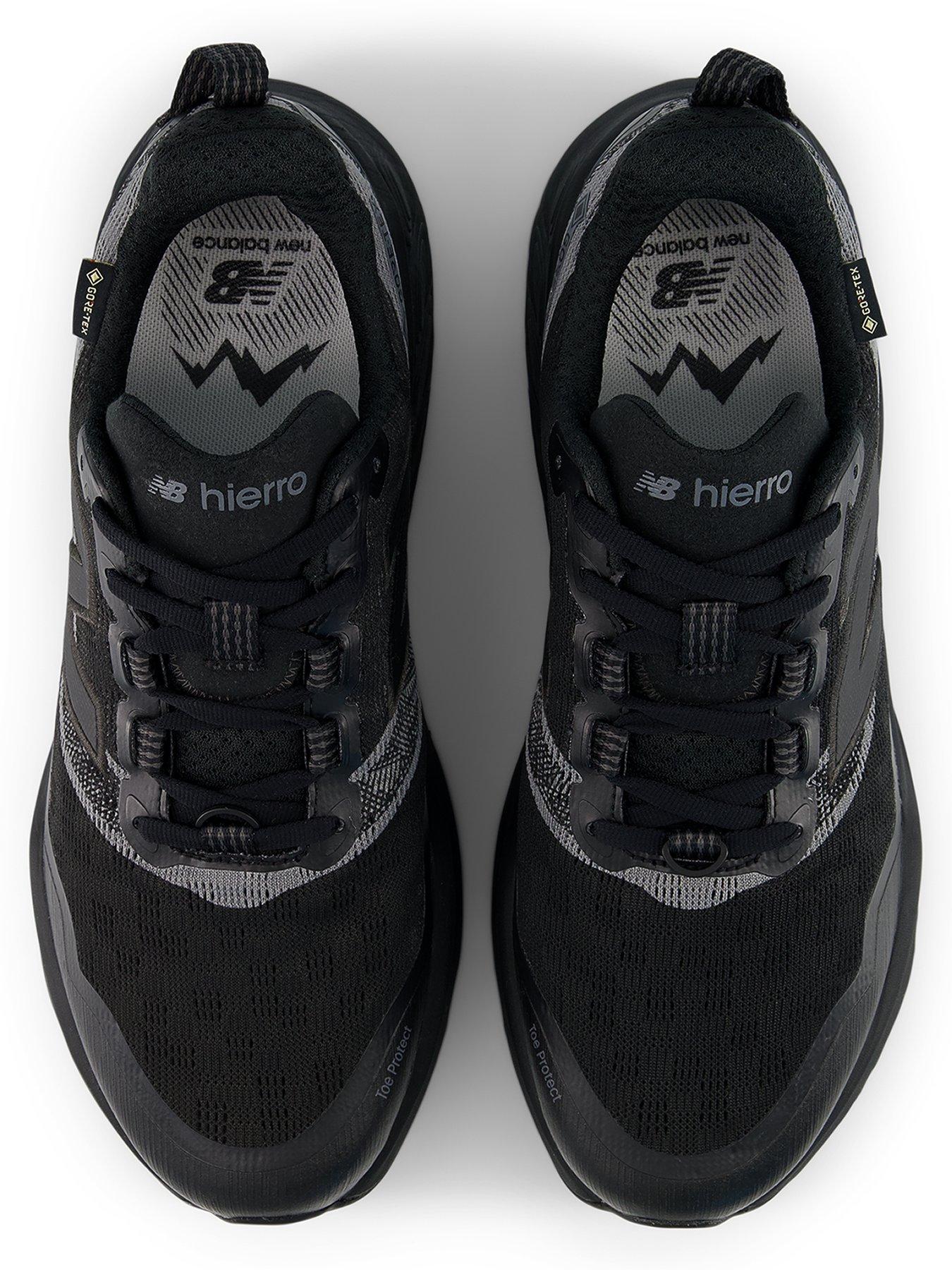 Image 4 of 6 of New Balance Womens Trail Running Fresh Foam X Hierro V9 Goretex Trainers - Black