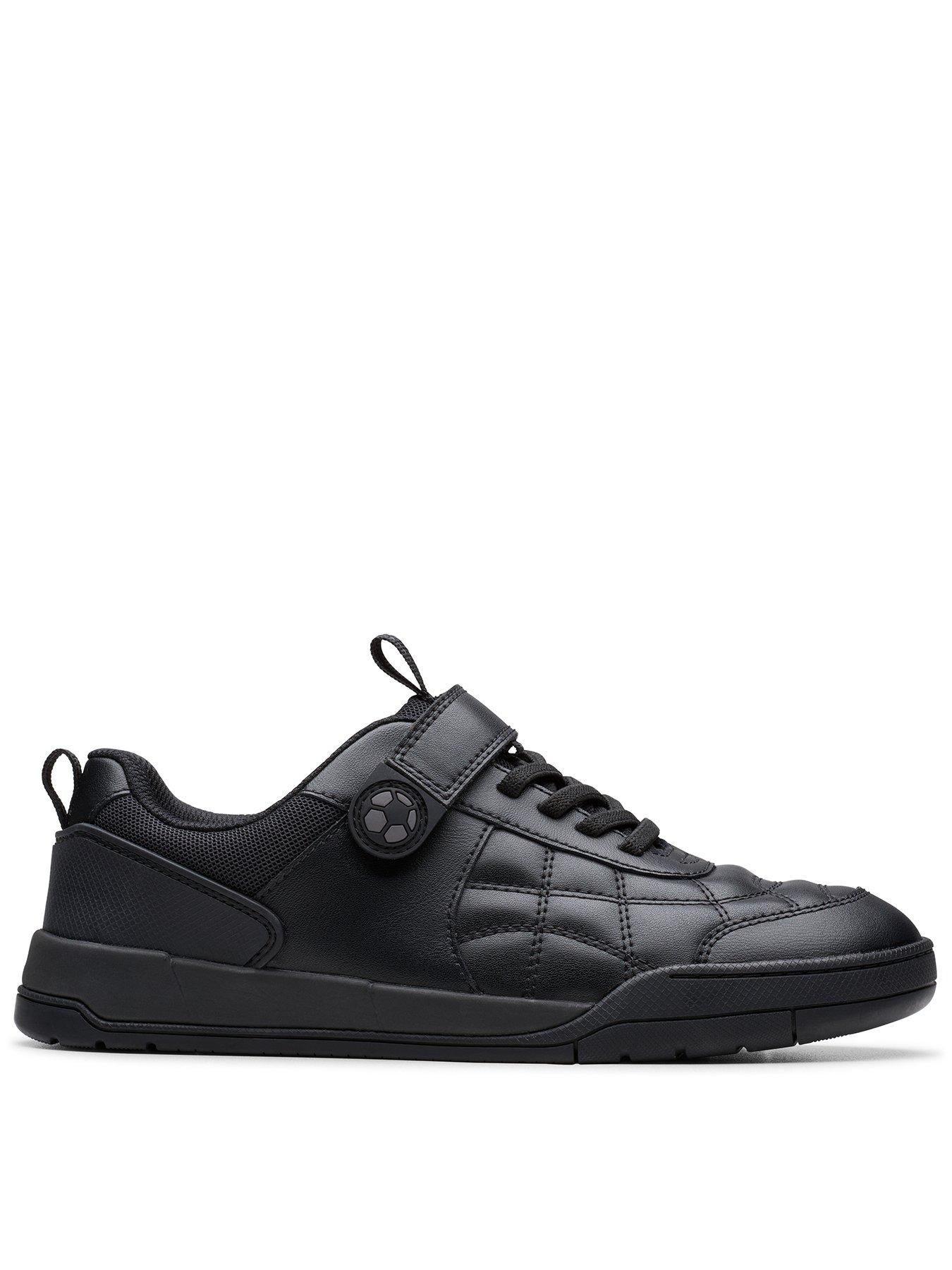 Clarks Laser Cross Y Youth - Black