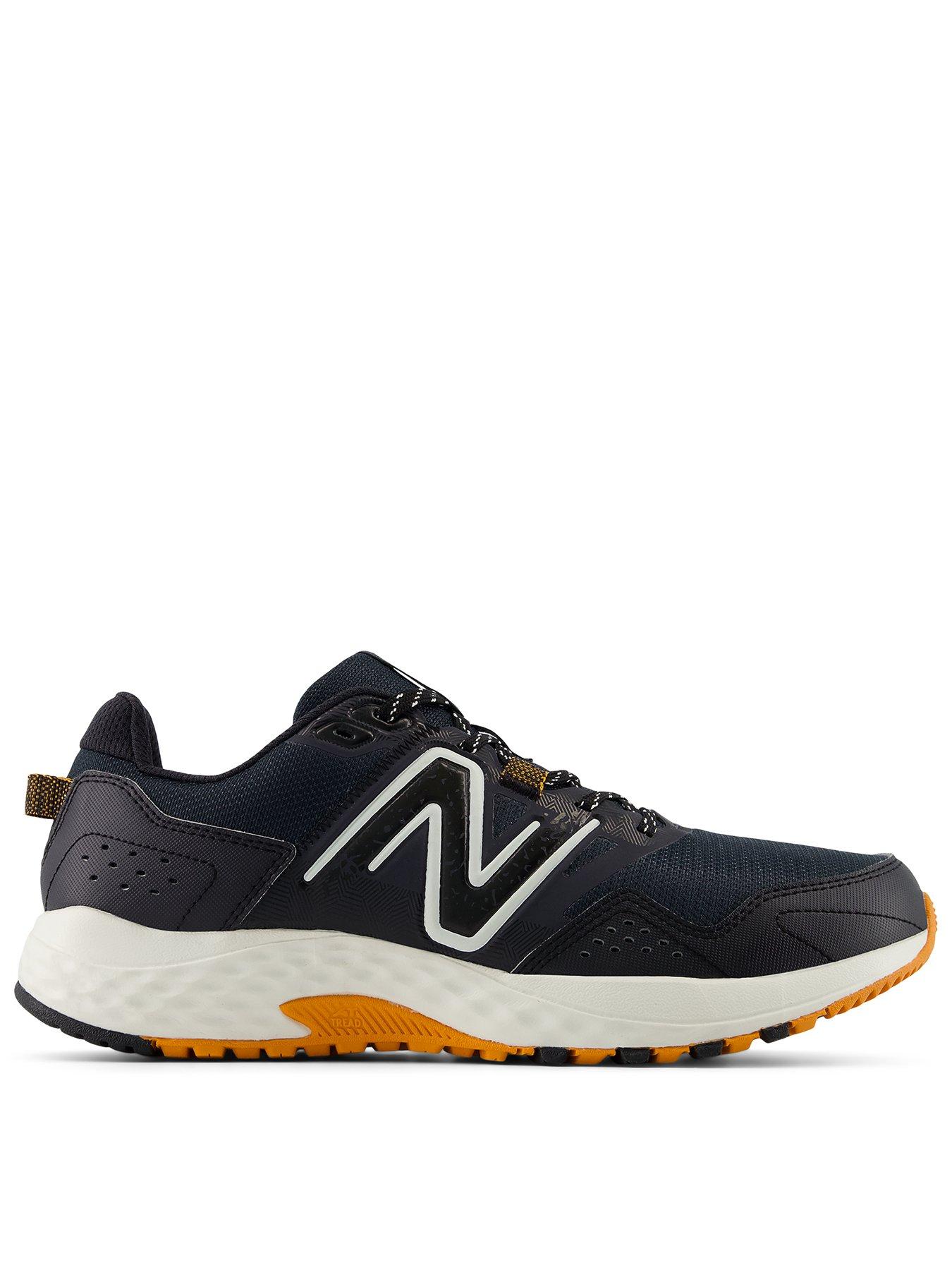 New Balance Mens Trail Running 410 V8 Trainers - Black