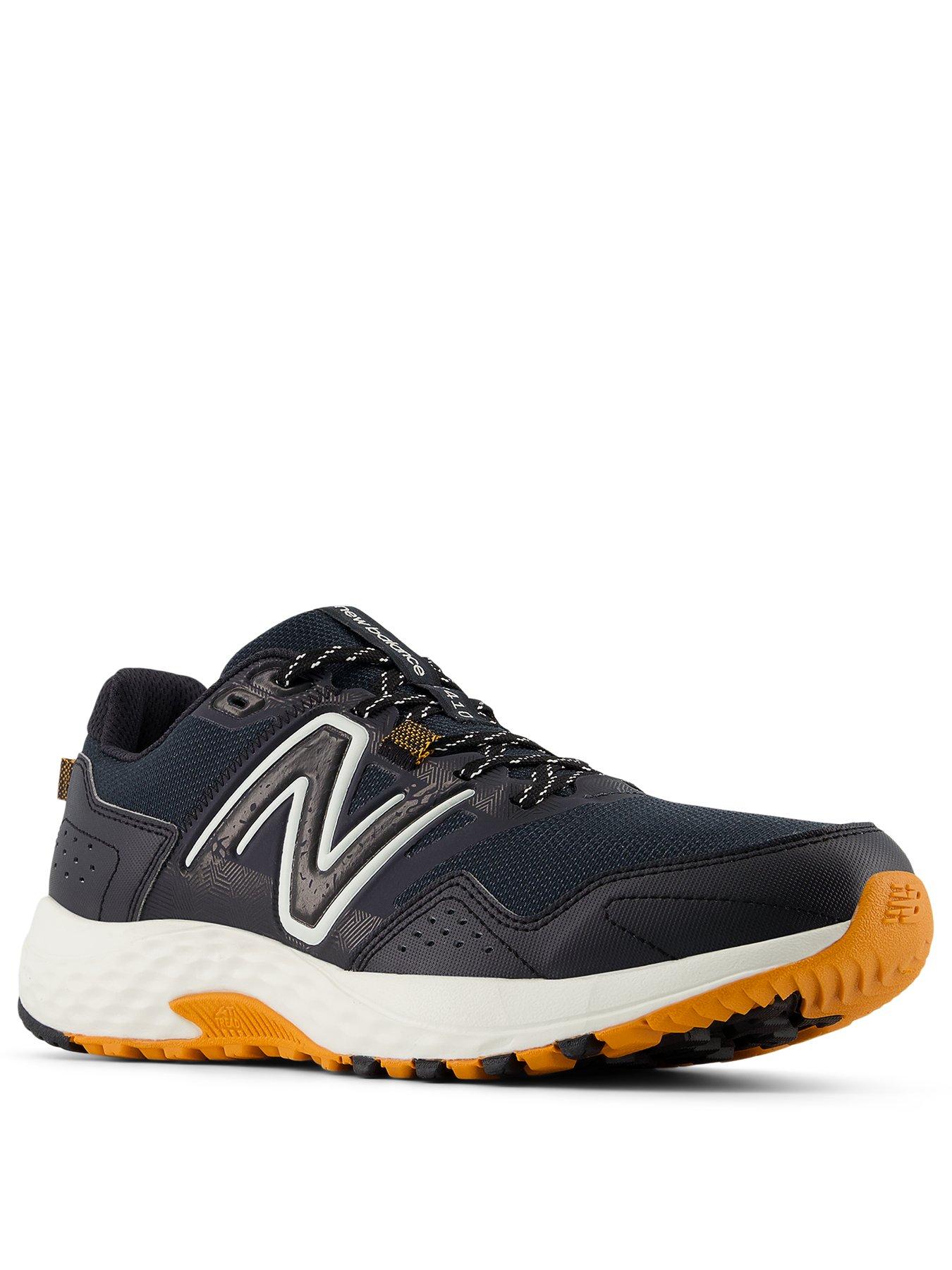 New Balance Mens Trail Running 410 V8 Trainers - Black | Very display picture 1