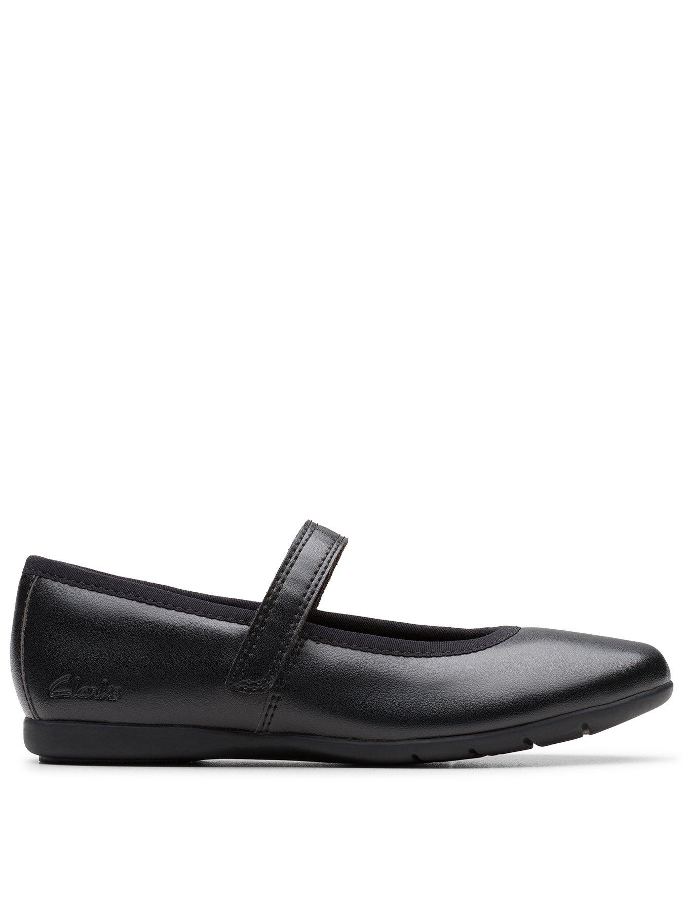 Clarks Dance Wish K. Older/junior, Black, Size 1.5 Older