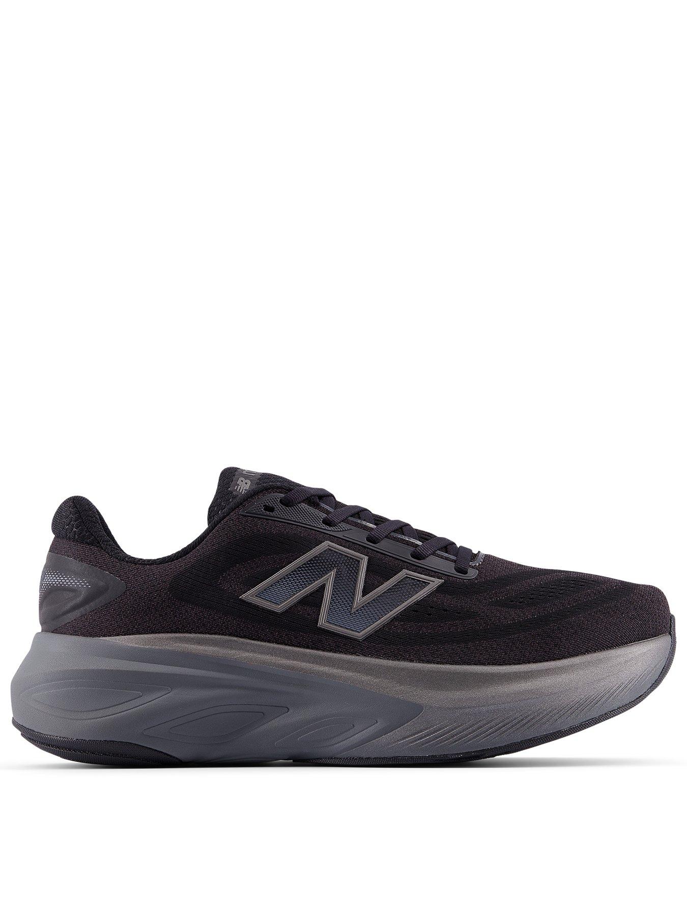 New Balance Mens Running Fresh Foam X More V6 Trainers - Black