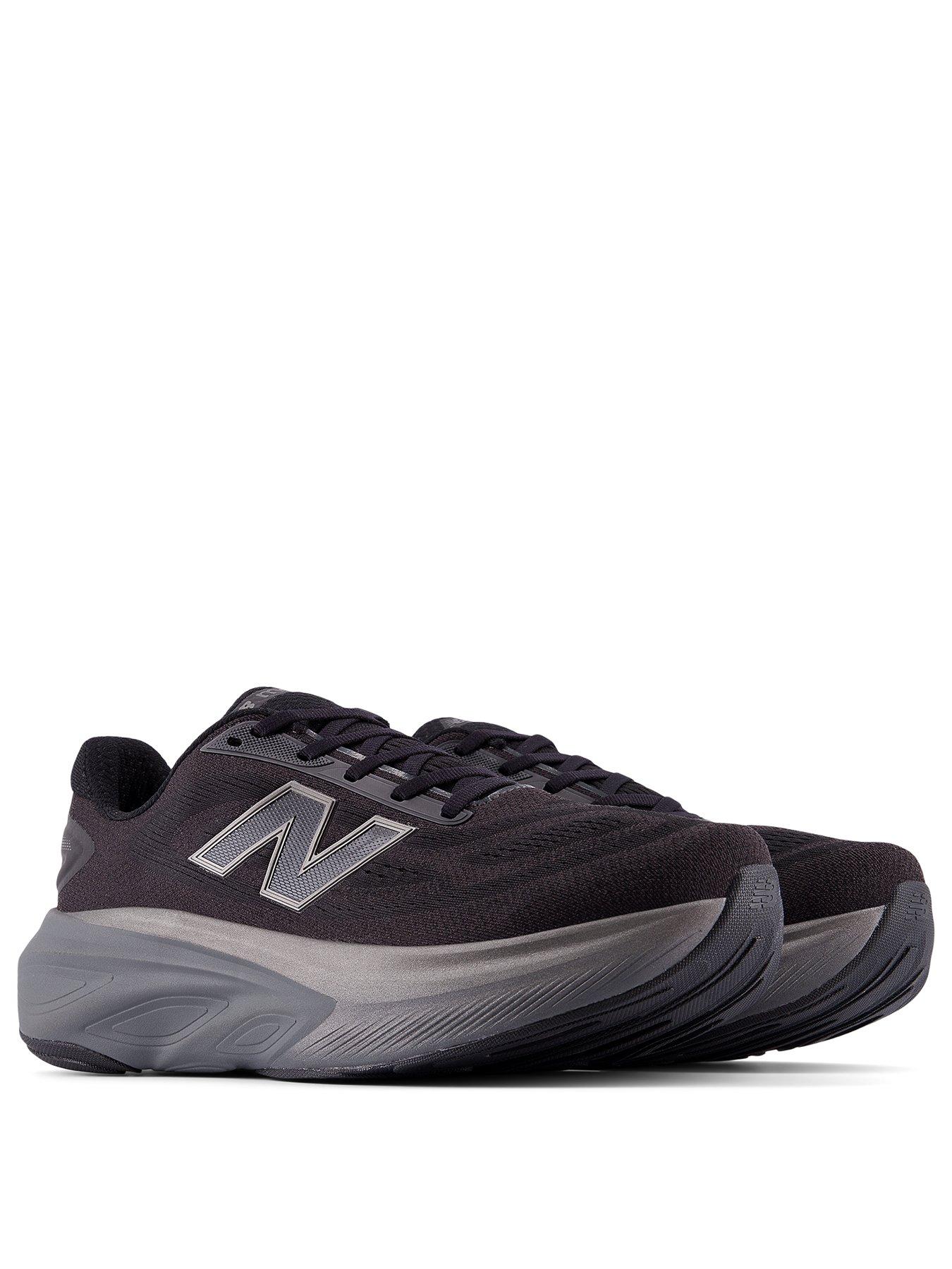 Image 2 of 7 of New Balance Mens Running Fresh Foam X More V6 Trainers - Black