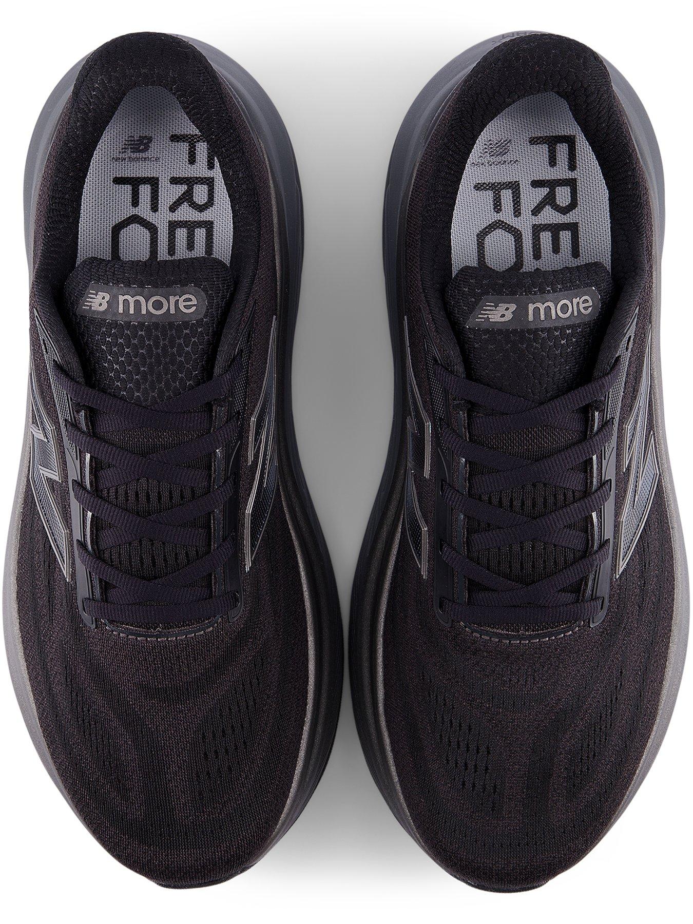 Image 4 of 7 of New Balance Mens Running Fresh Foam X More V6 Trainers - Black