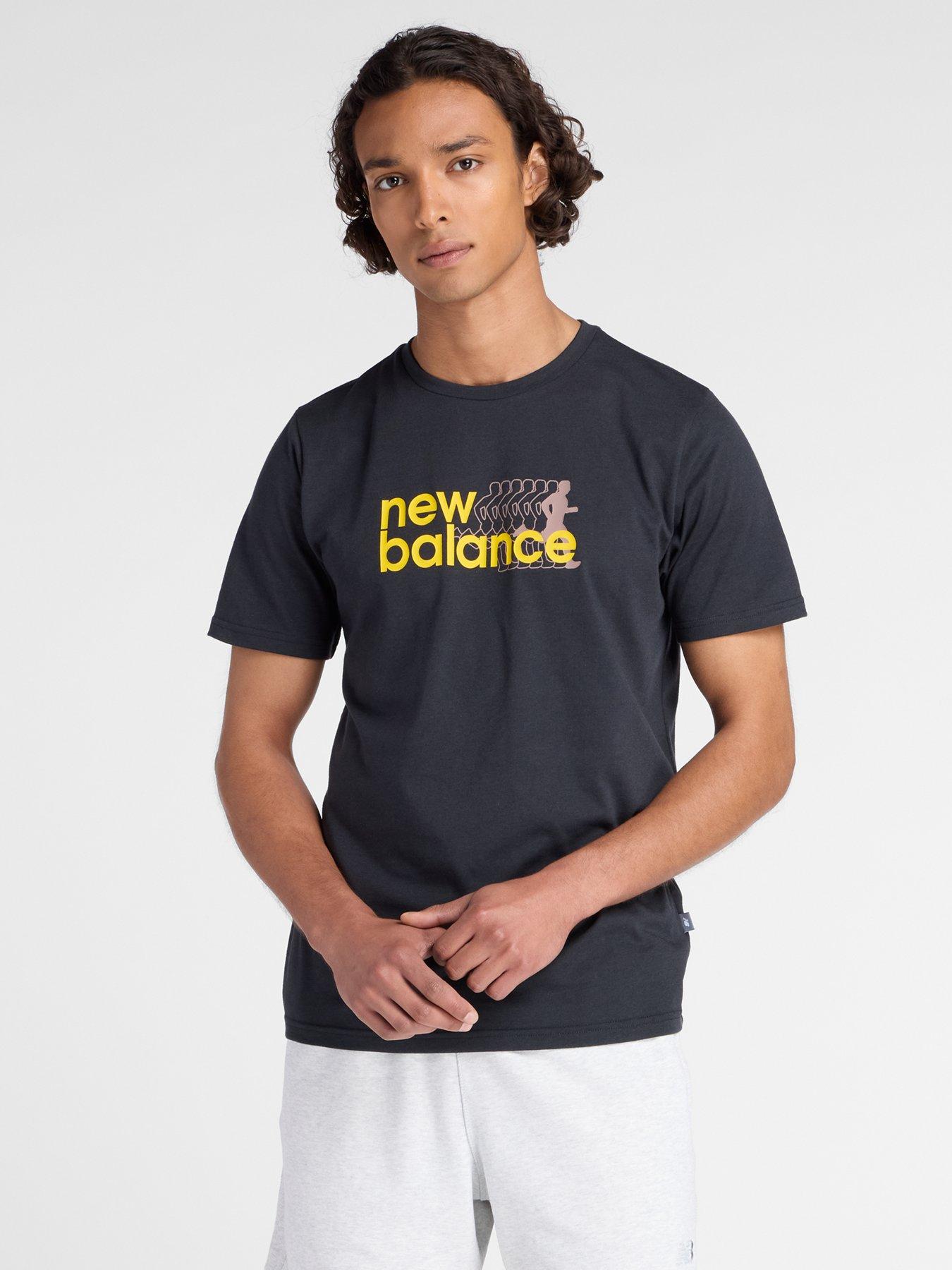 undefined Mens Training Heathertech Graphic T-Shirt - Black