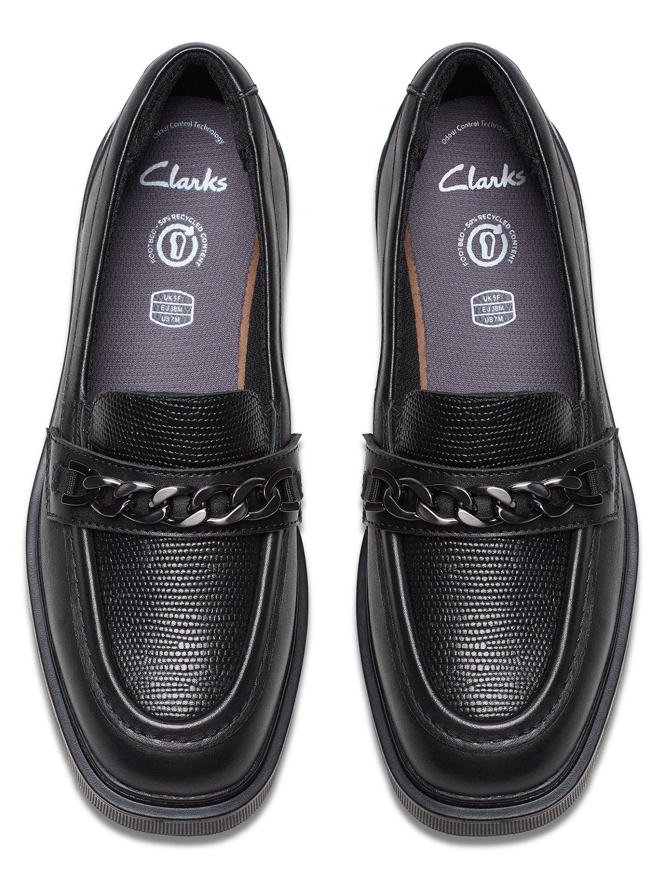 Image 4 of 6 of Clarks Eris Edge Y. Youth&nbsp;- Black