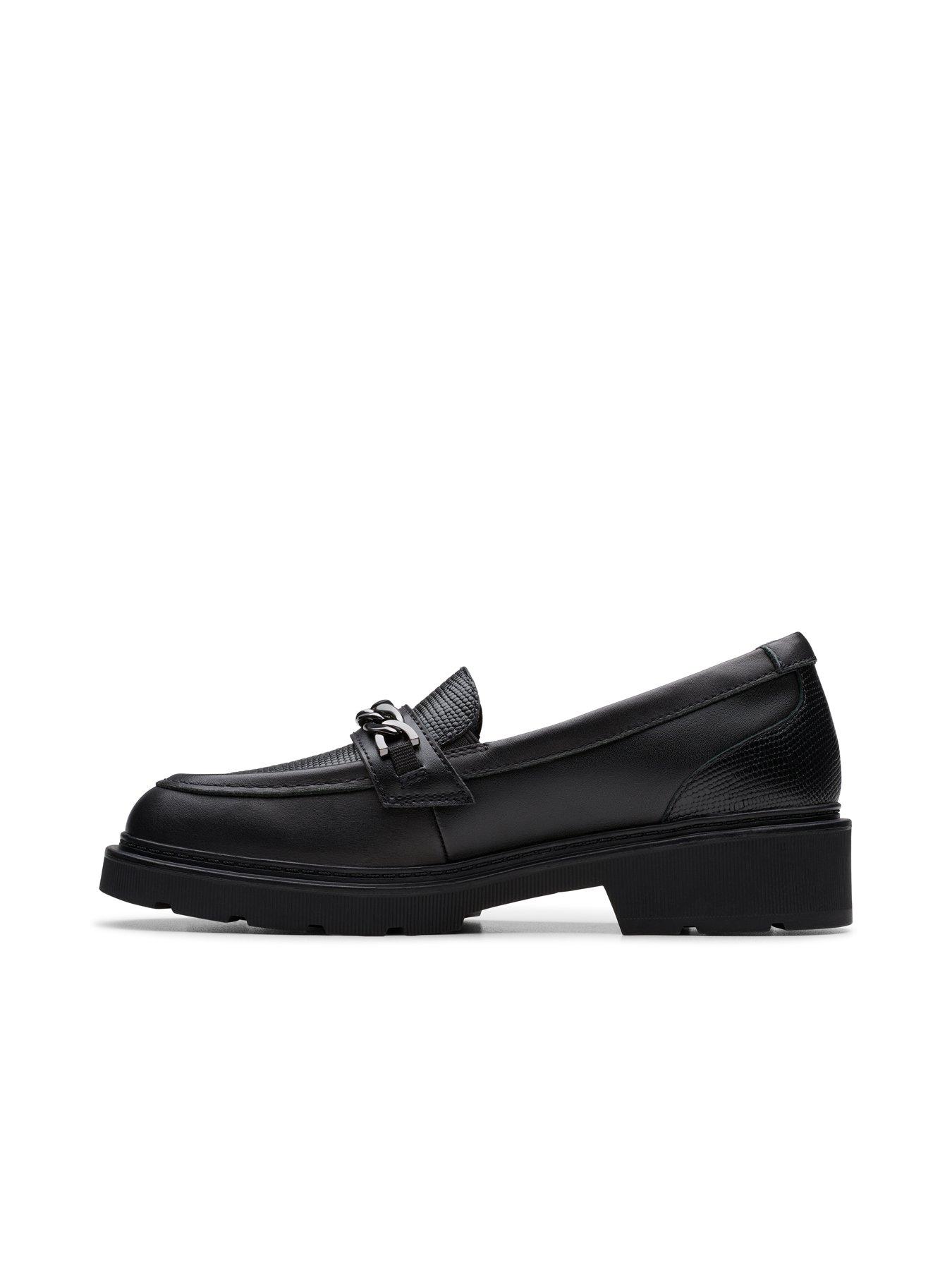 Image 6 of 6 of Clarks Eris Edge Y. Youth&nbsp;- Black