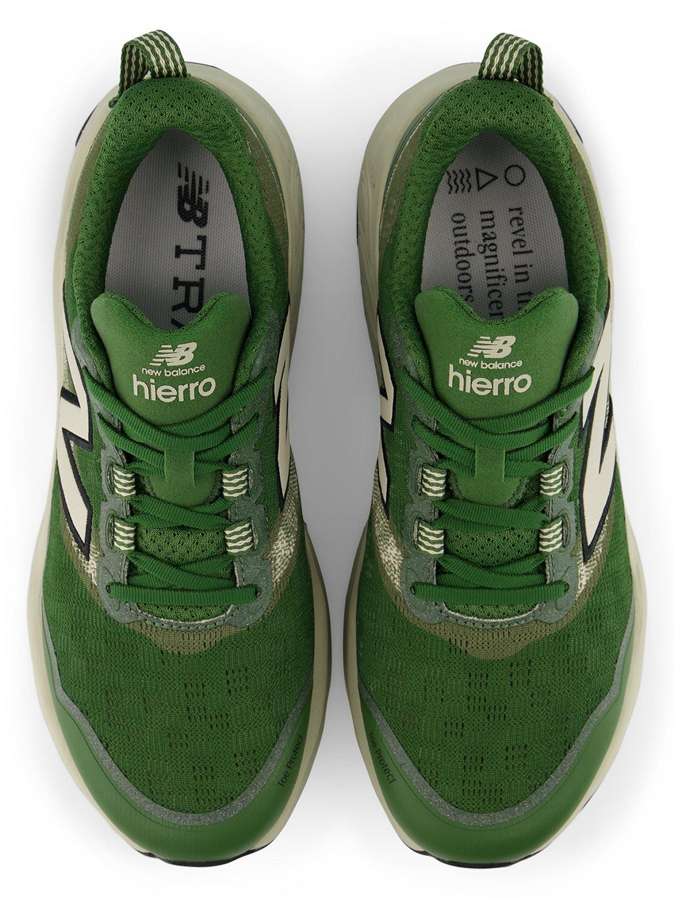 Image 4 of 6 of New Balance Mens Trail Running Fresh Foam X Hierro V9 Trainers - Khaki