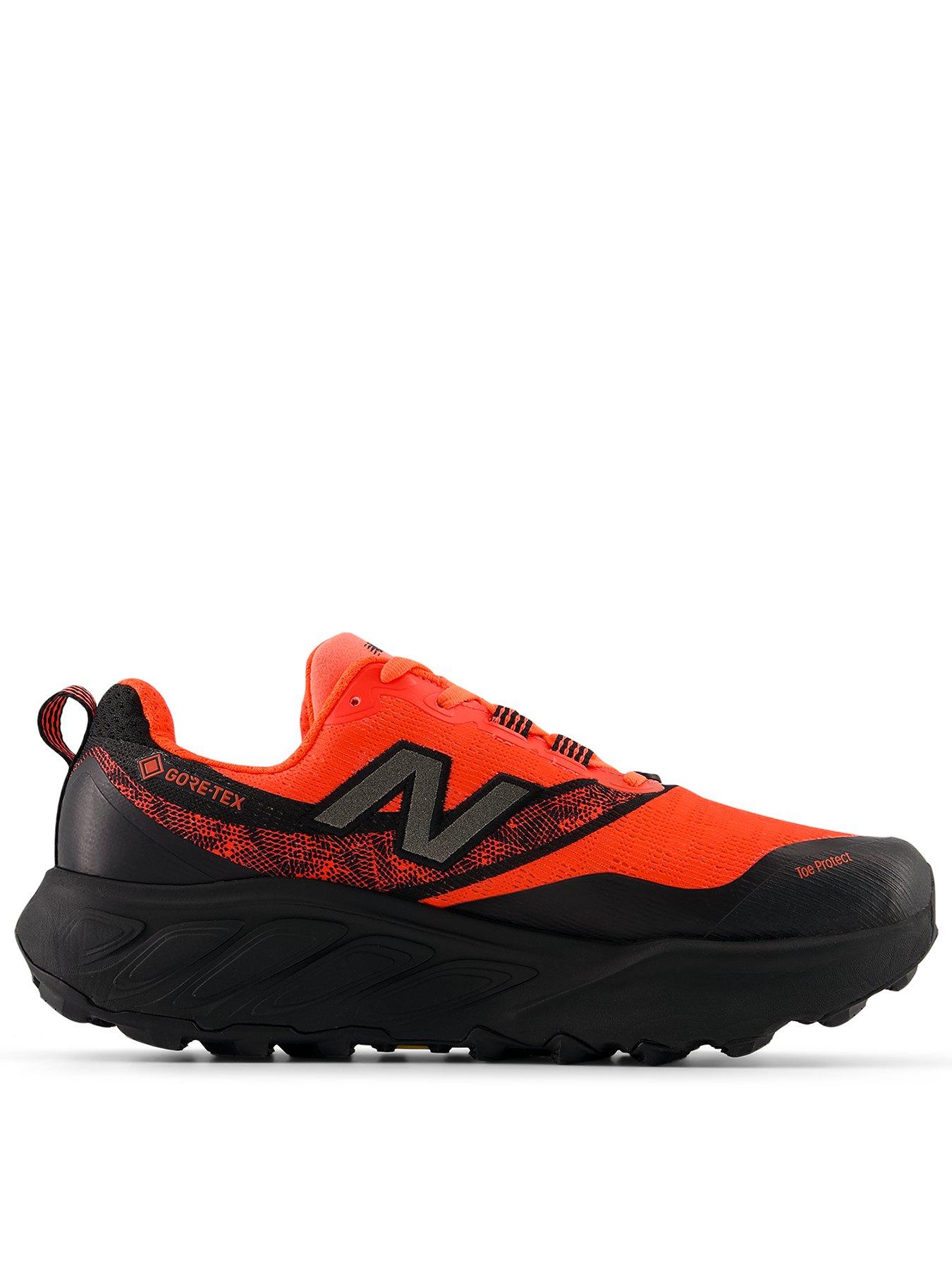 New Balance Mens Trail Running Fresh Foam X Hierro V9 Goretex Trainers, Red, Size 7.5, Men