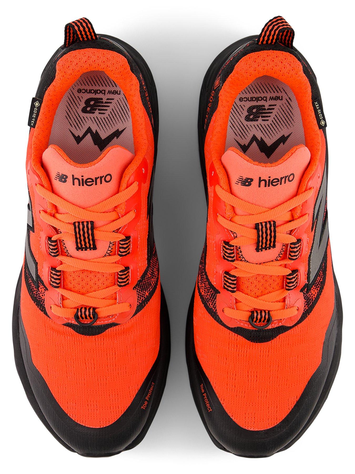 Image 4 of 6 of New Balance Mens Trail Running Fresh Foam X Hierro V9 Goretex Trainers - Red