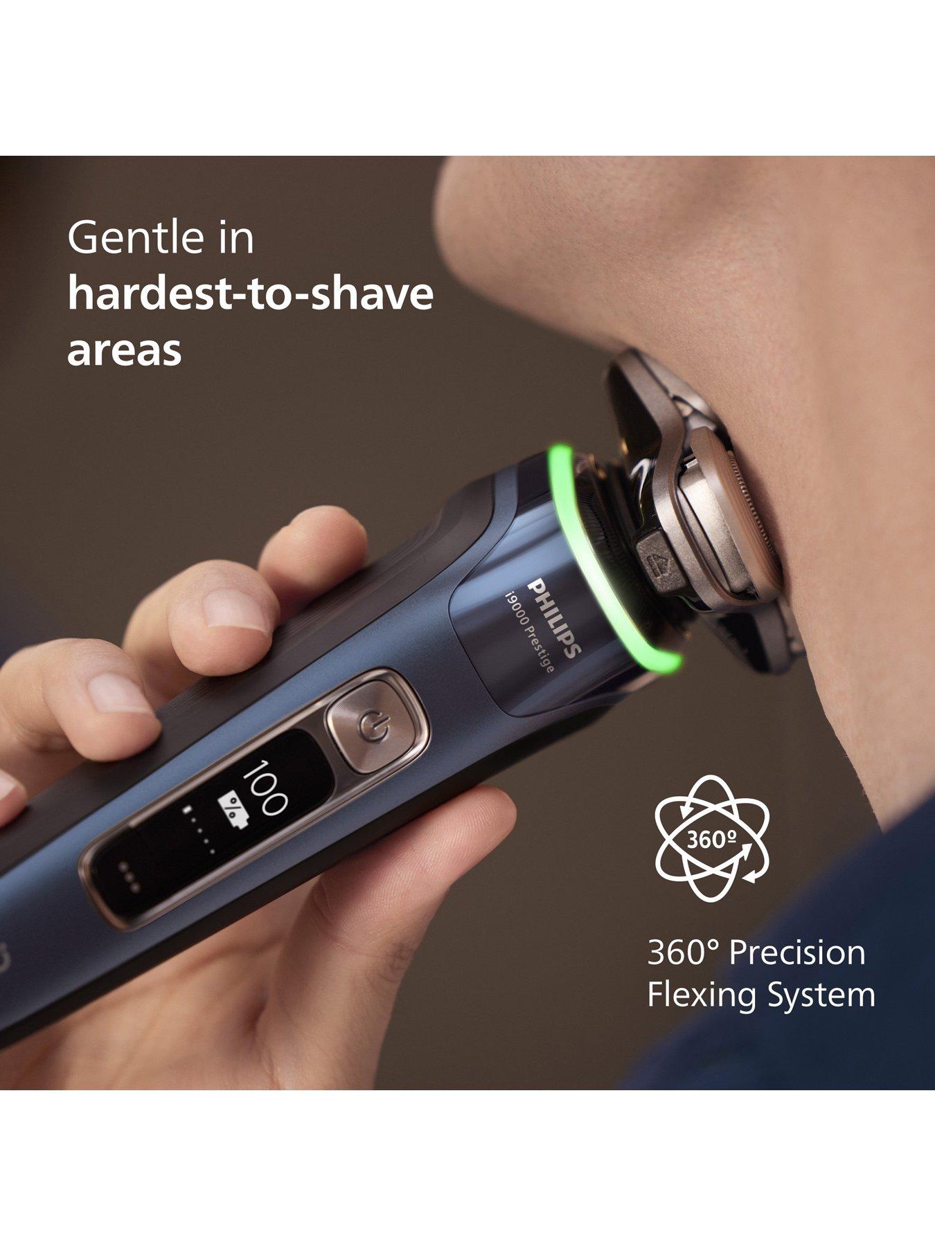 Philips I9000 Prestige Wet And Dry Electric Shaver With SkinIQ | Harvey Norman