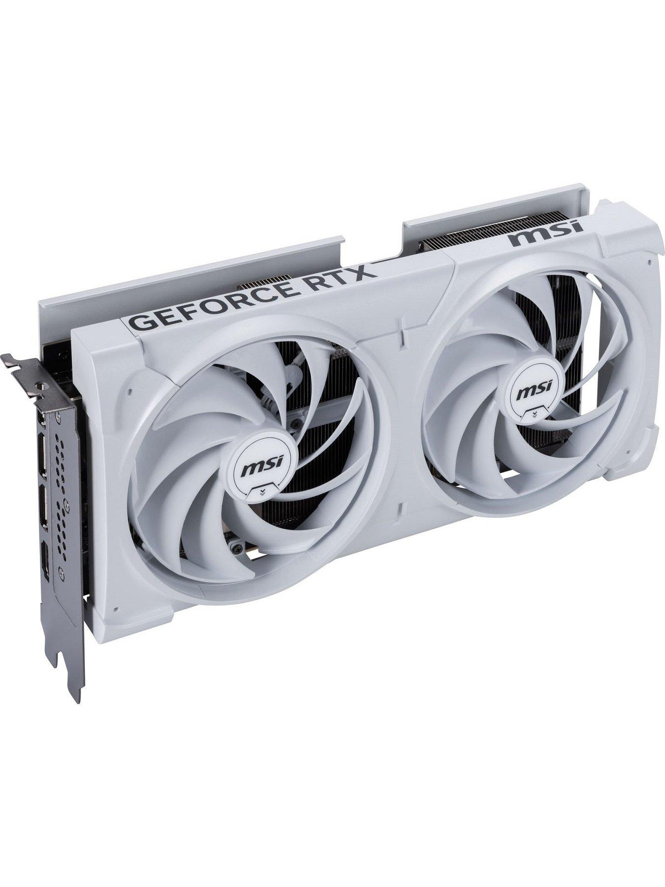 Image 4 of 7 of MSI VENTUS 2X OC - GEFORCE RTX 5070 - 12G - WHITE - Graphic Card