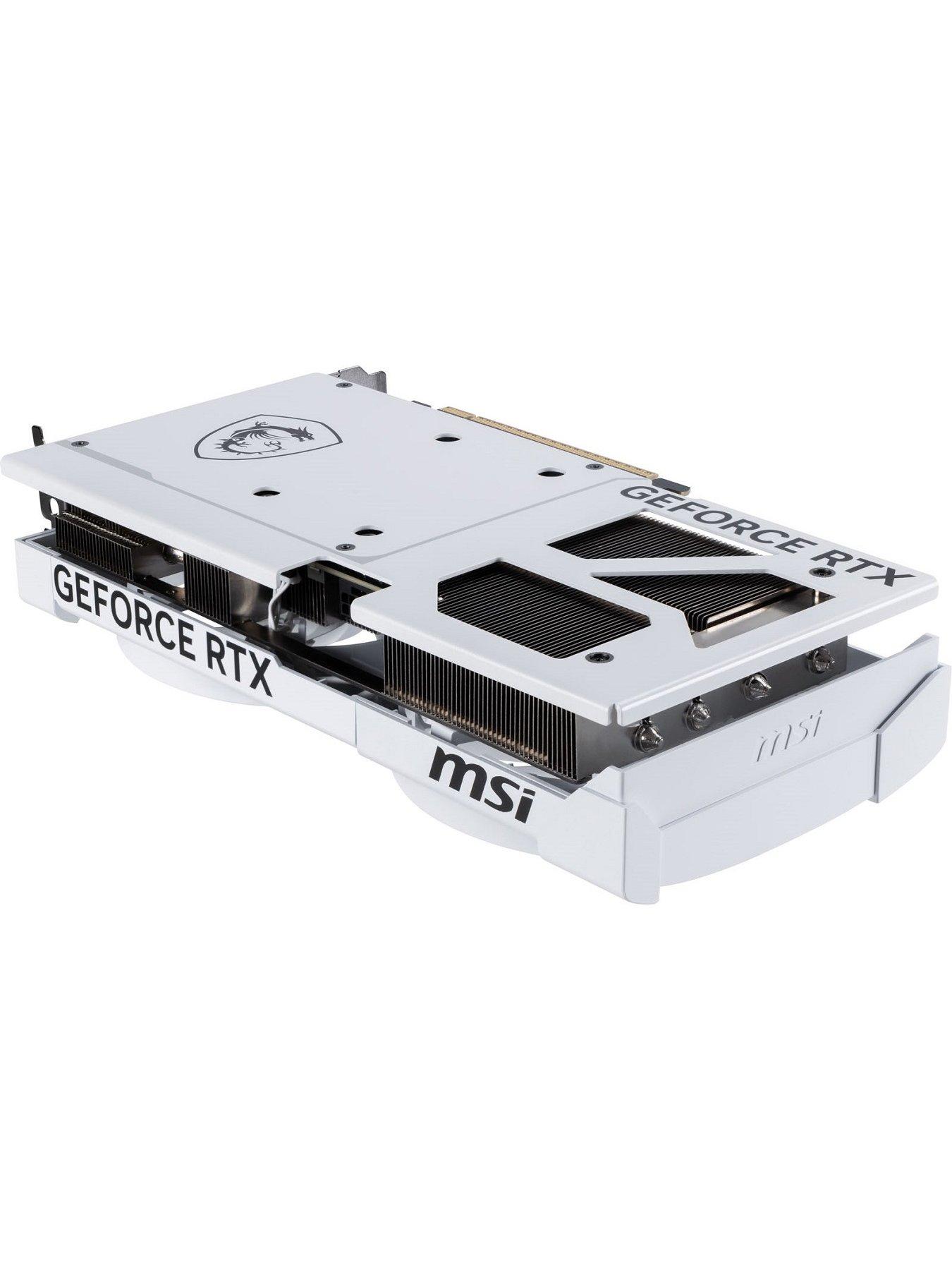 Image 6 of 7 of MSI VENTUS 2X OC - GEFORCE RTX 5070 - 12G - WHITE - Graphic Card