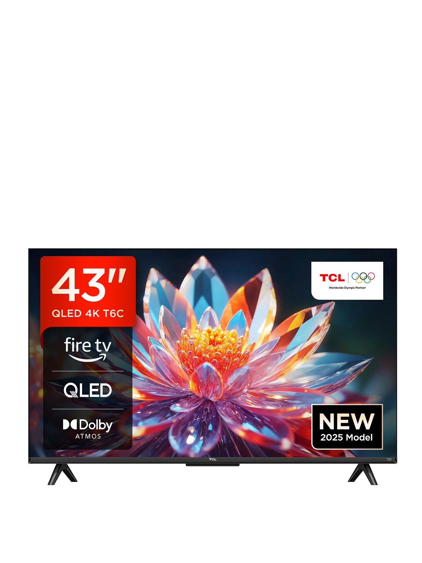 undefined 43T6C-UK 43-inch 4K QLED Fire TV with Freely
