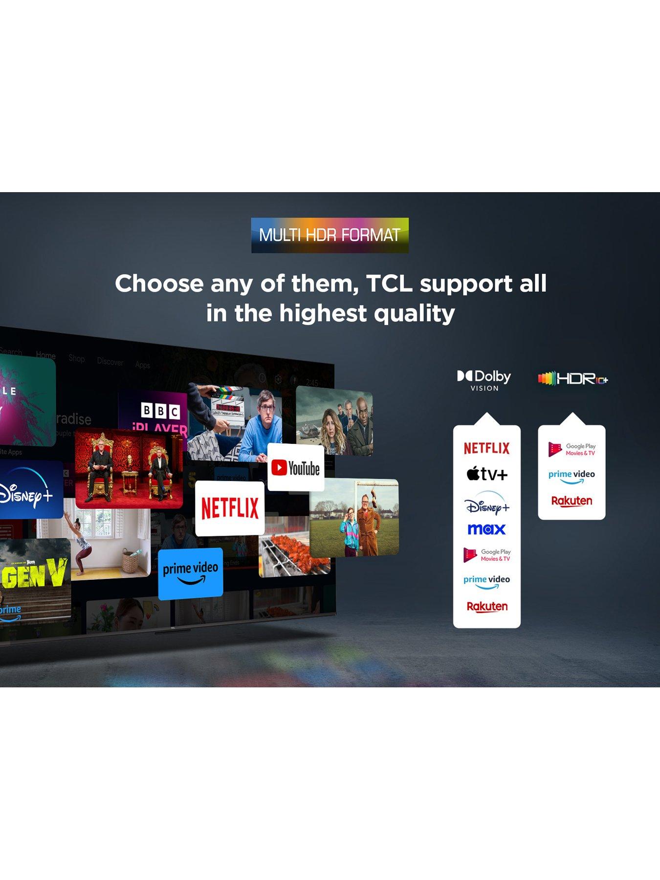 Image 5 of 7 of TCL 75P6K&nbsp;75-inch 4K Ultra HD HDR Frameless&nbsp;Google Smart&nbsp;TV