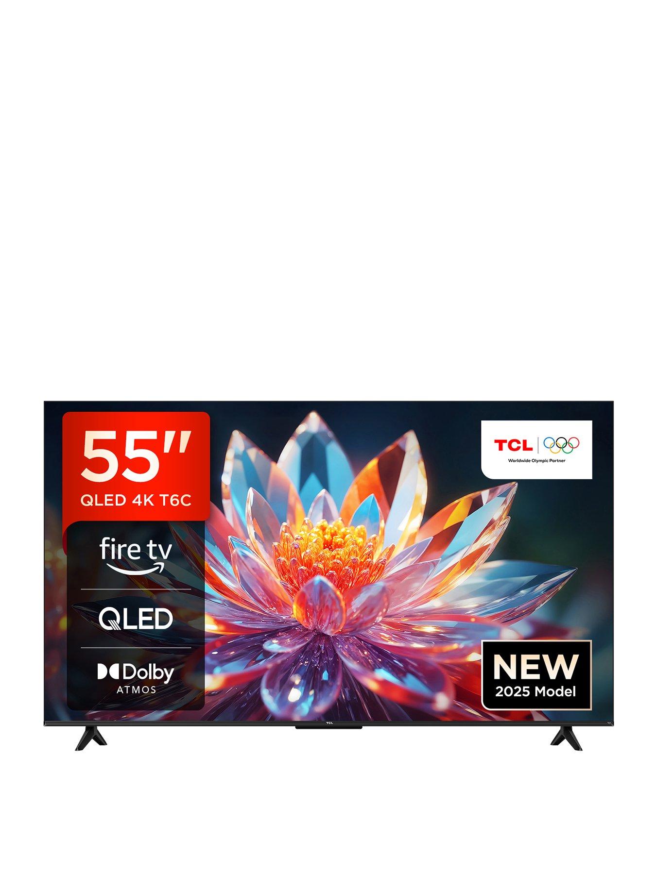 undefined 55T6C-UK 55-inch 4K QLED Fire TV with Freely