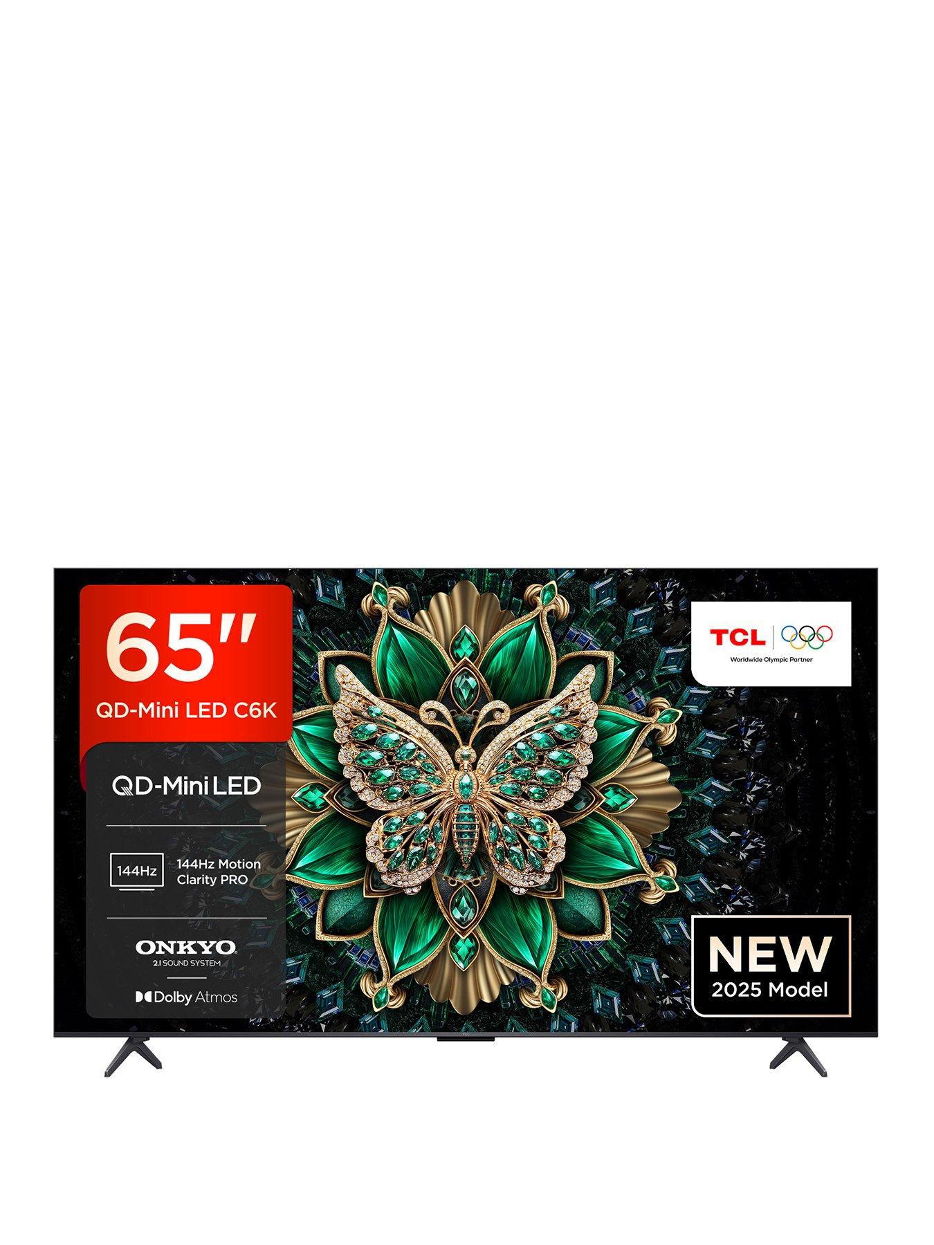 undefined 65C6K-UK 65-inch C6K Premium QD-Mini LED 4K Ultra HD 144Hz Google TV