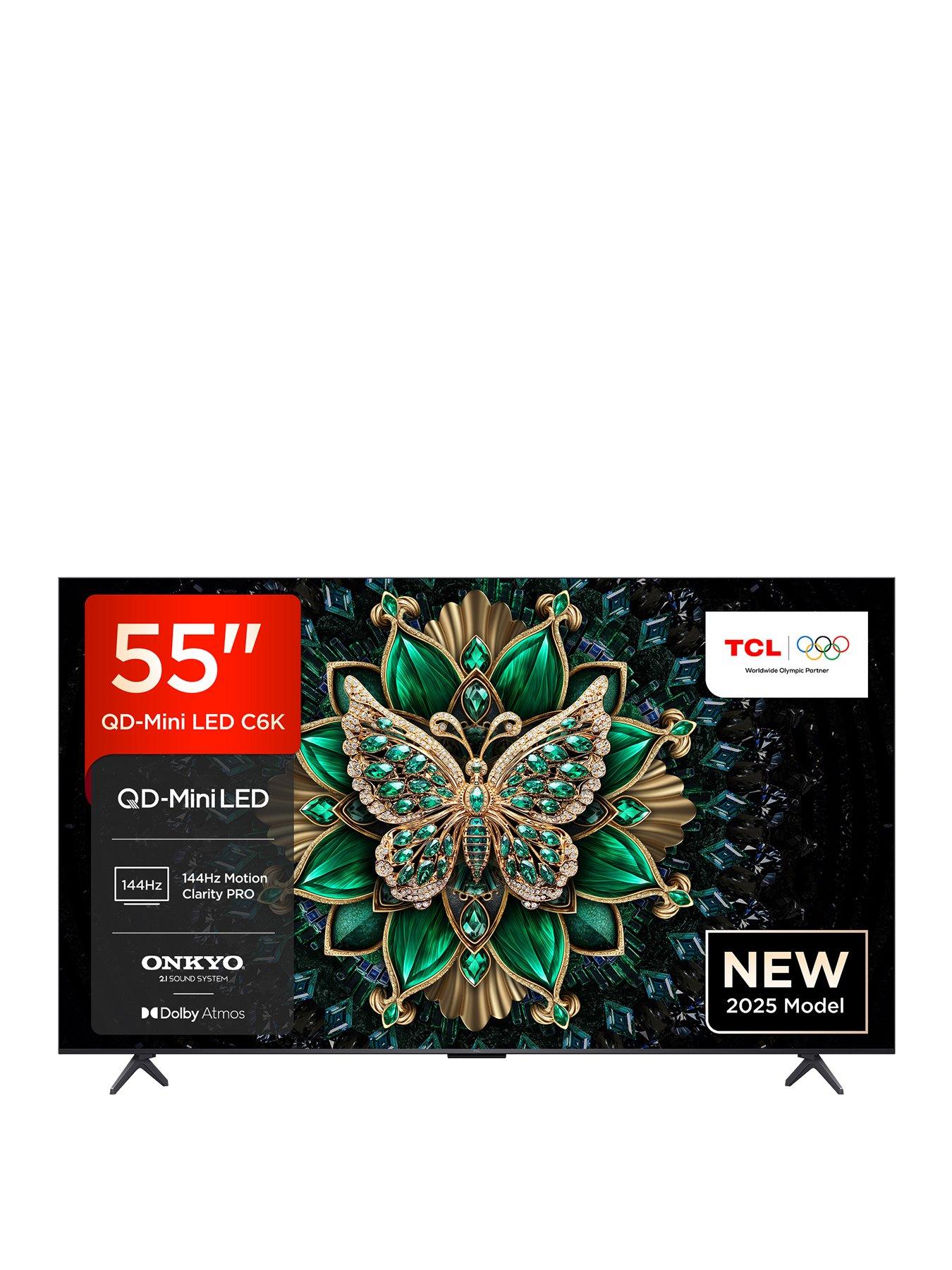 undefined 55C6K-UK 55-inch C6K Premium QD-Mini LED 4K Ultra HD 144Hz Google TV