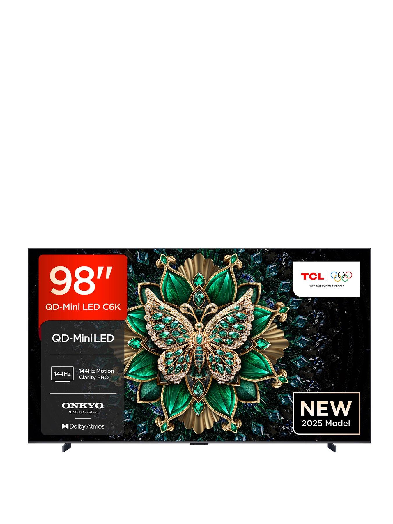 TCL 98C6K-UK, C6K Premium QD-Mini LED TV - 144HZ MINI NEW - Google