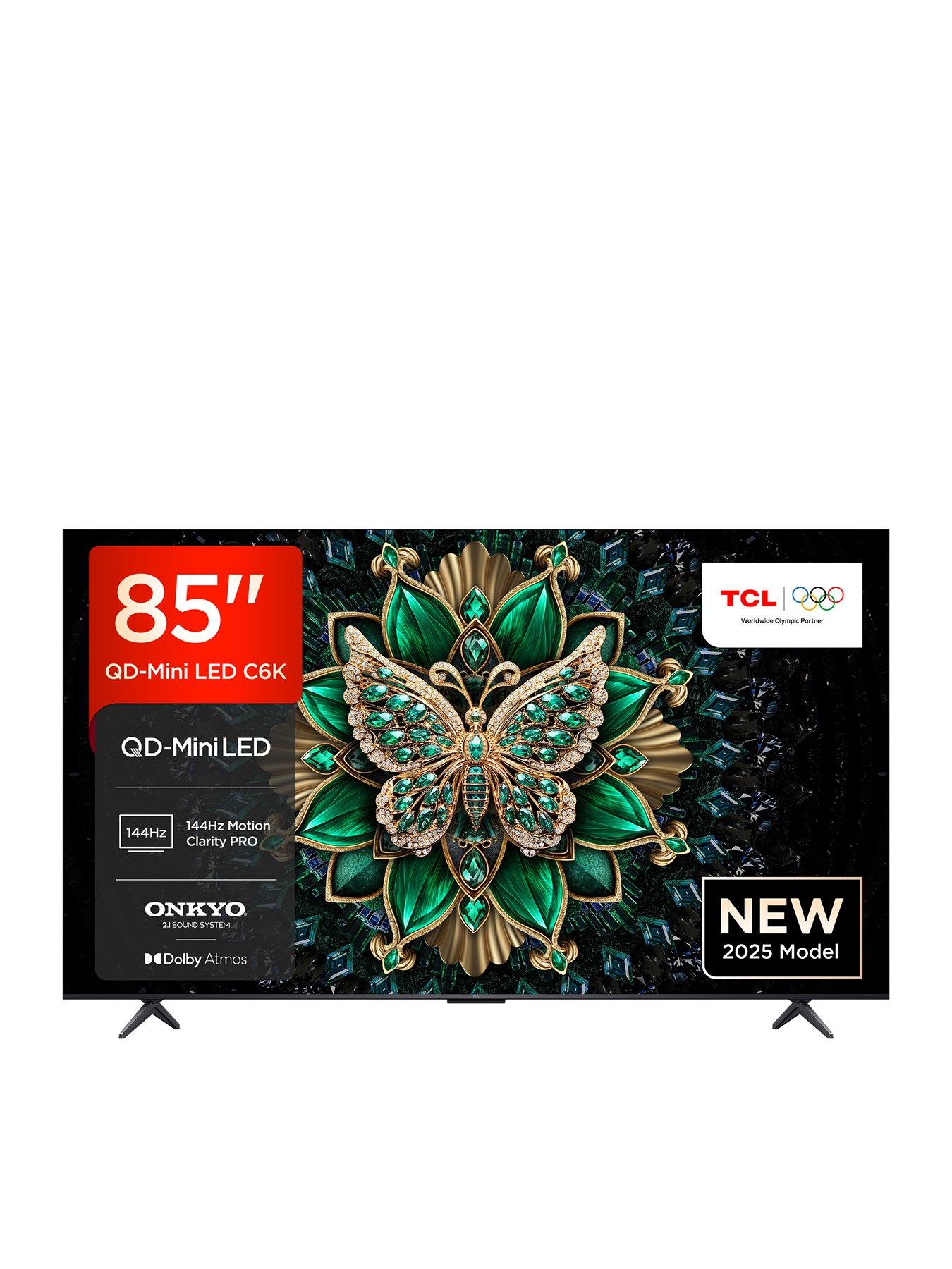 undefined 85C6K-UK 85-inch C6K Premium QD-Mini LED 4K Ultra HD 144Hz Google TV